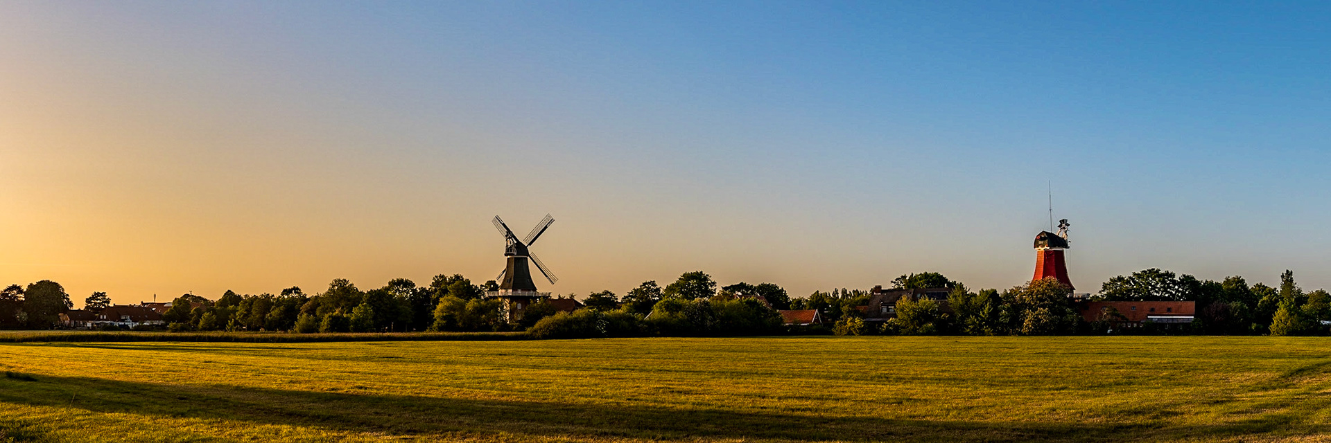 Zwillingsmühlen von Greetsiel