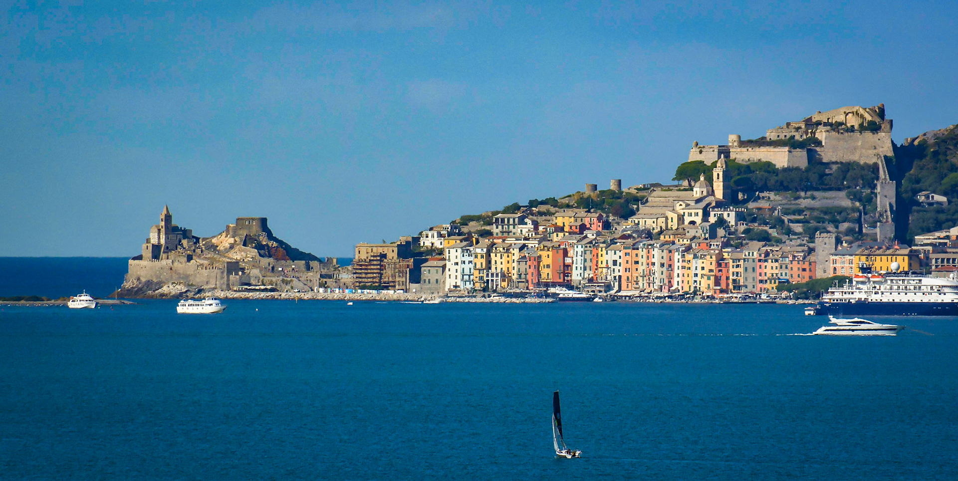 Segler vor Portovenere