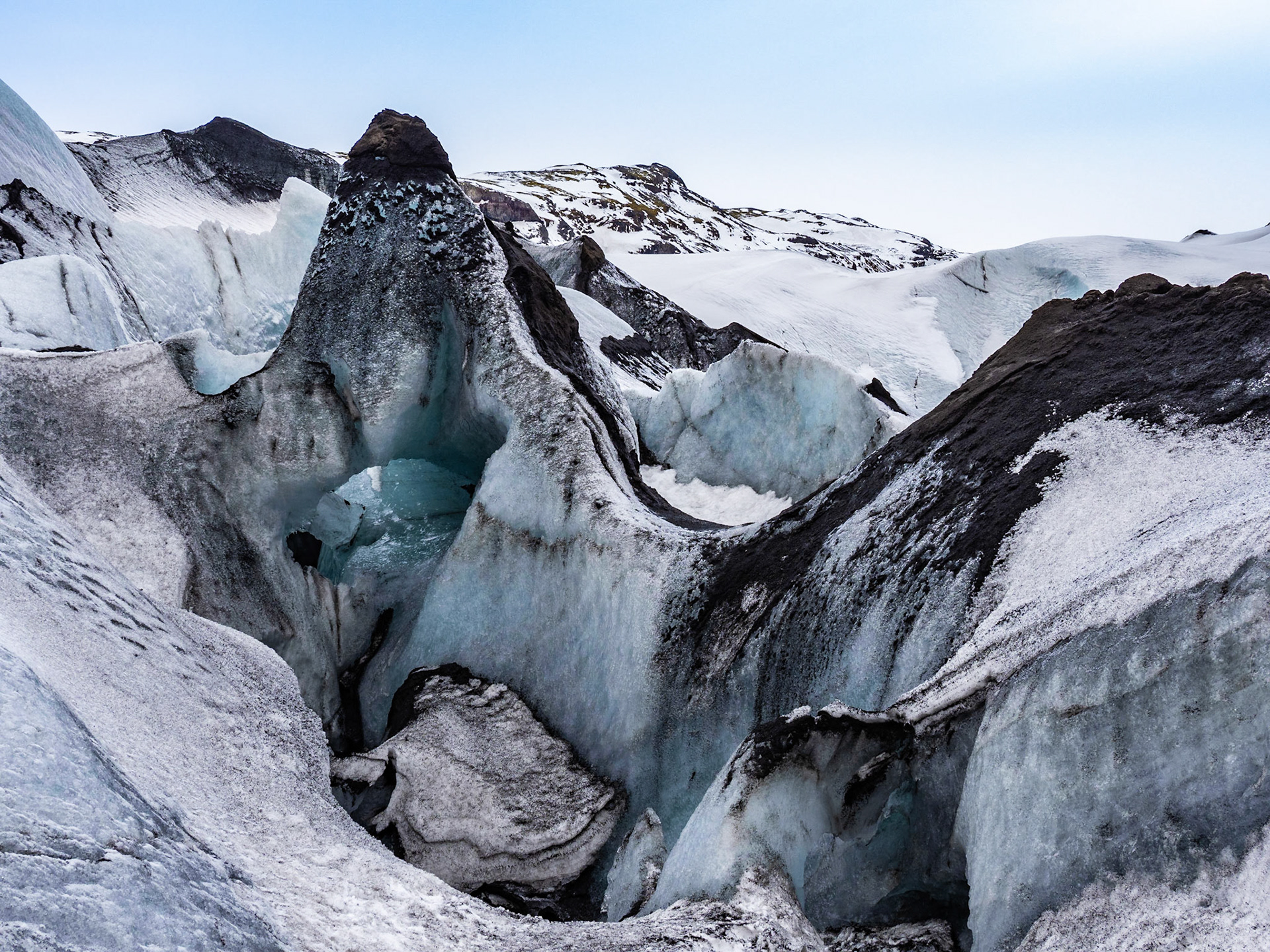 Gletscher Sölheimarjökull