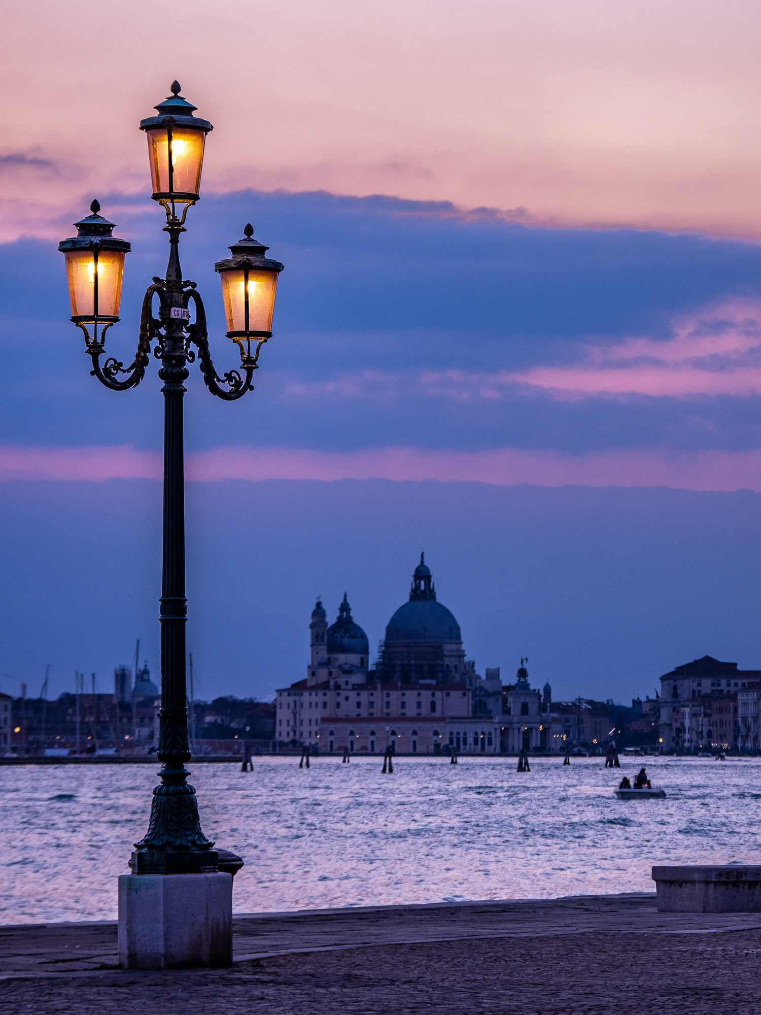 Sonnenuntergang in der Lagune