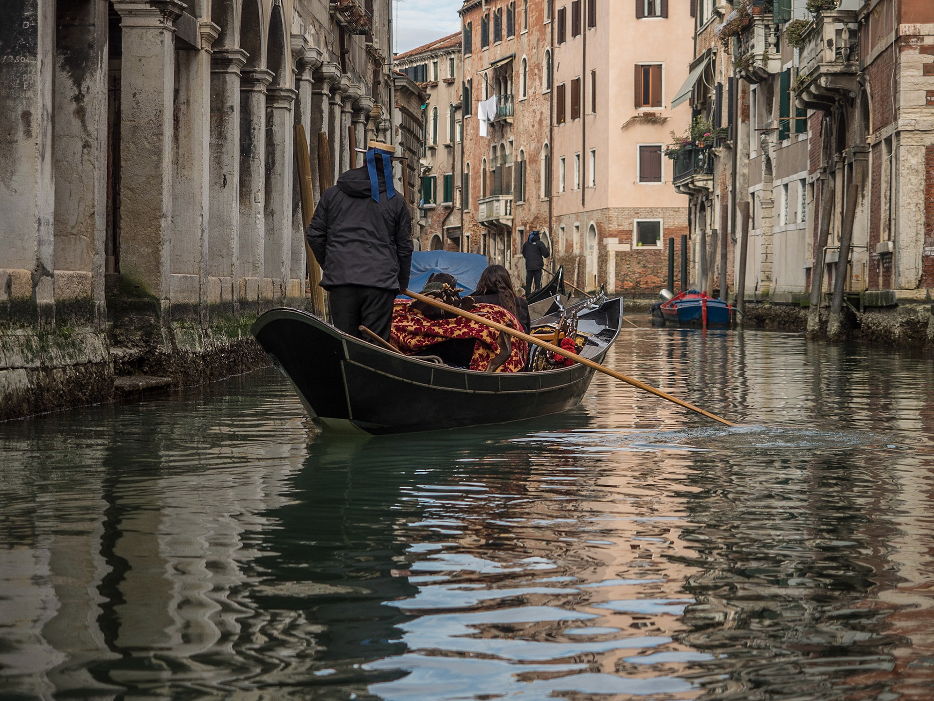 Gondel in Venedigs Kanälen