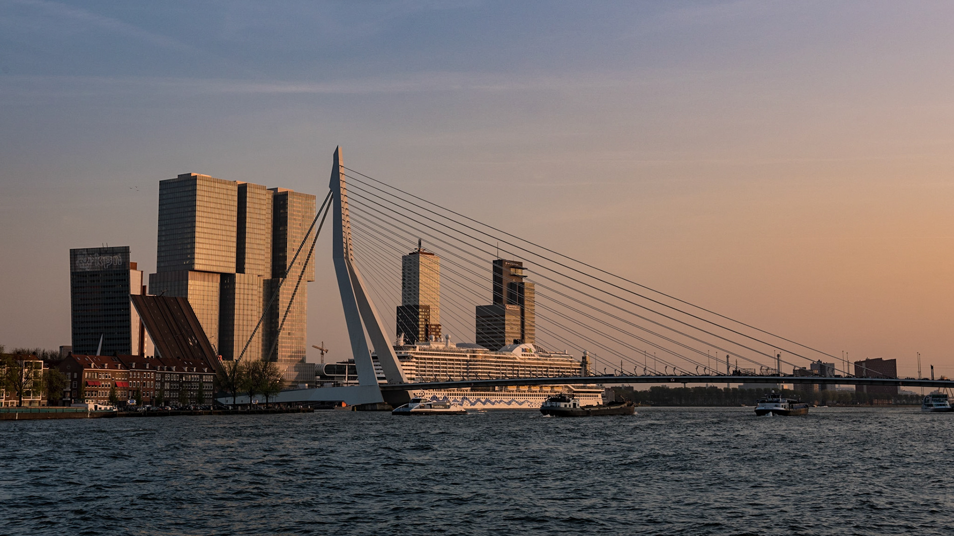 Skyline von Rotterdam