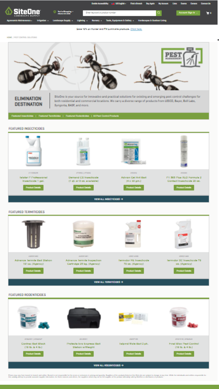 Elimination Destination | Landing Page