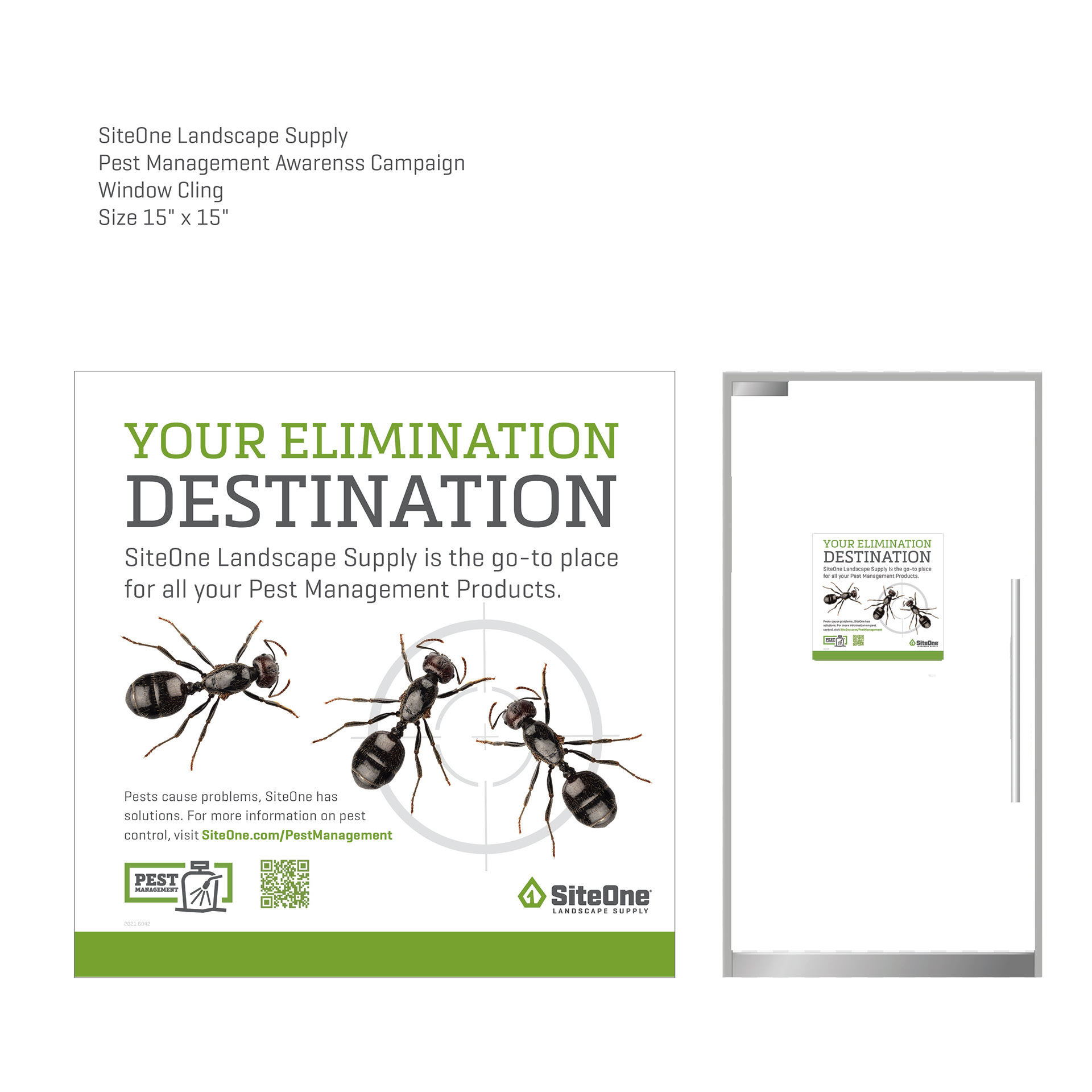 Elimination Destination | Wall Cling