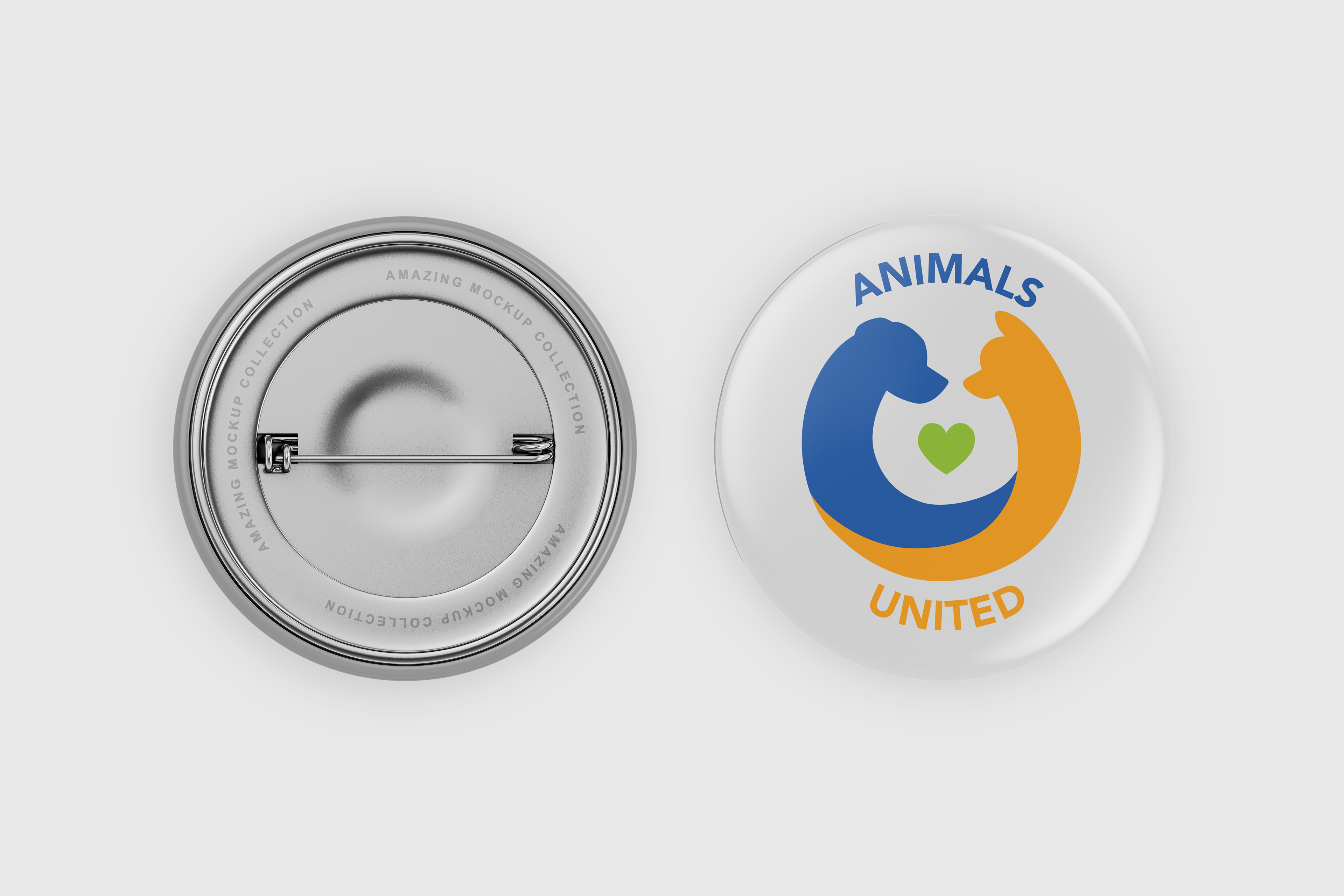 Animals United pin