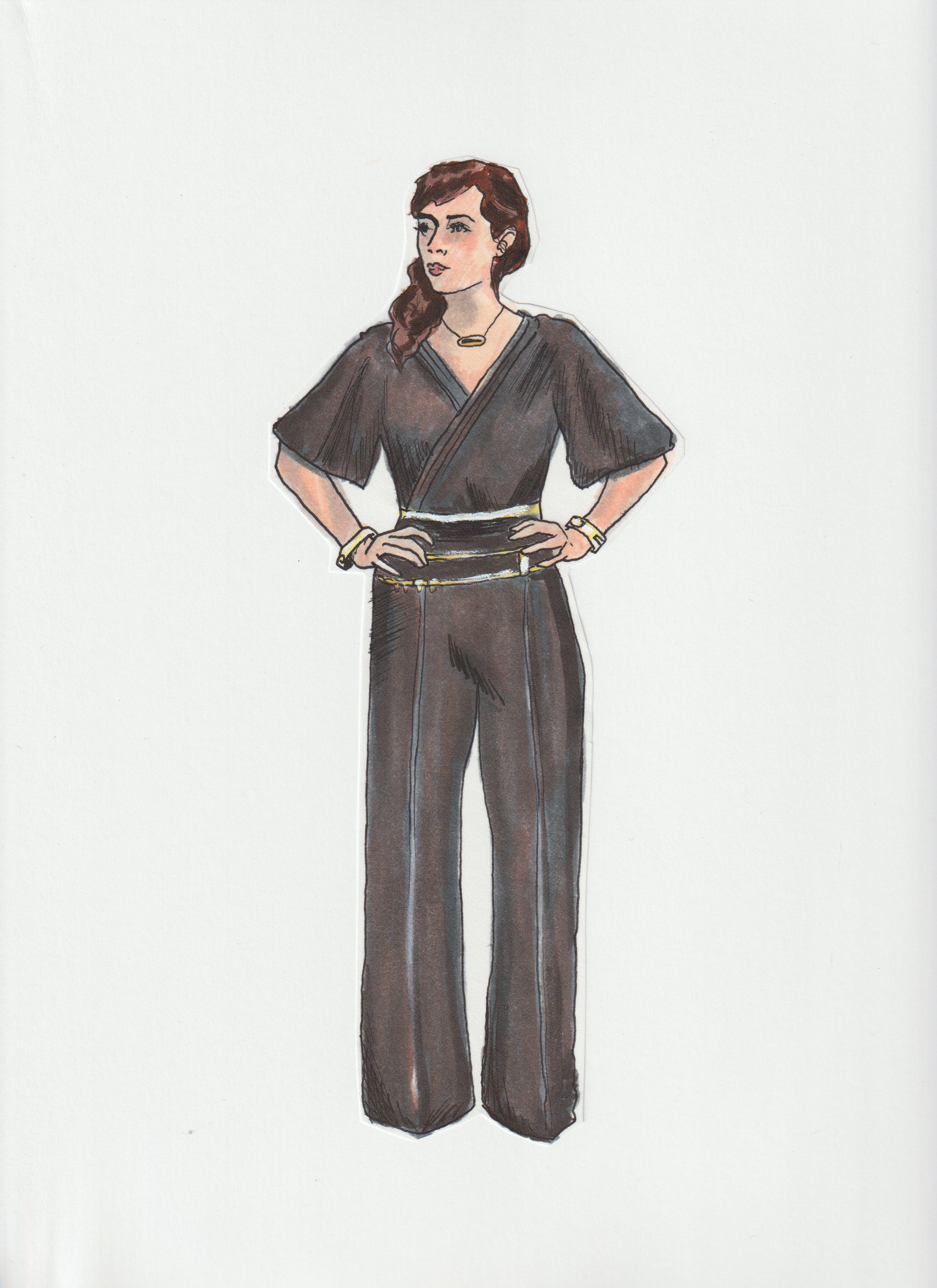 2019 - Marker and Gouache - Inspired by the art of Glyn Dillon