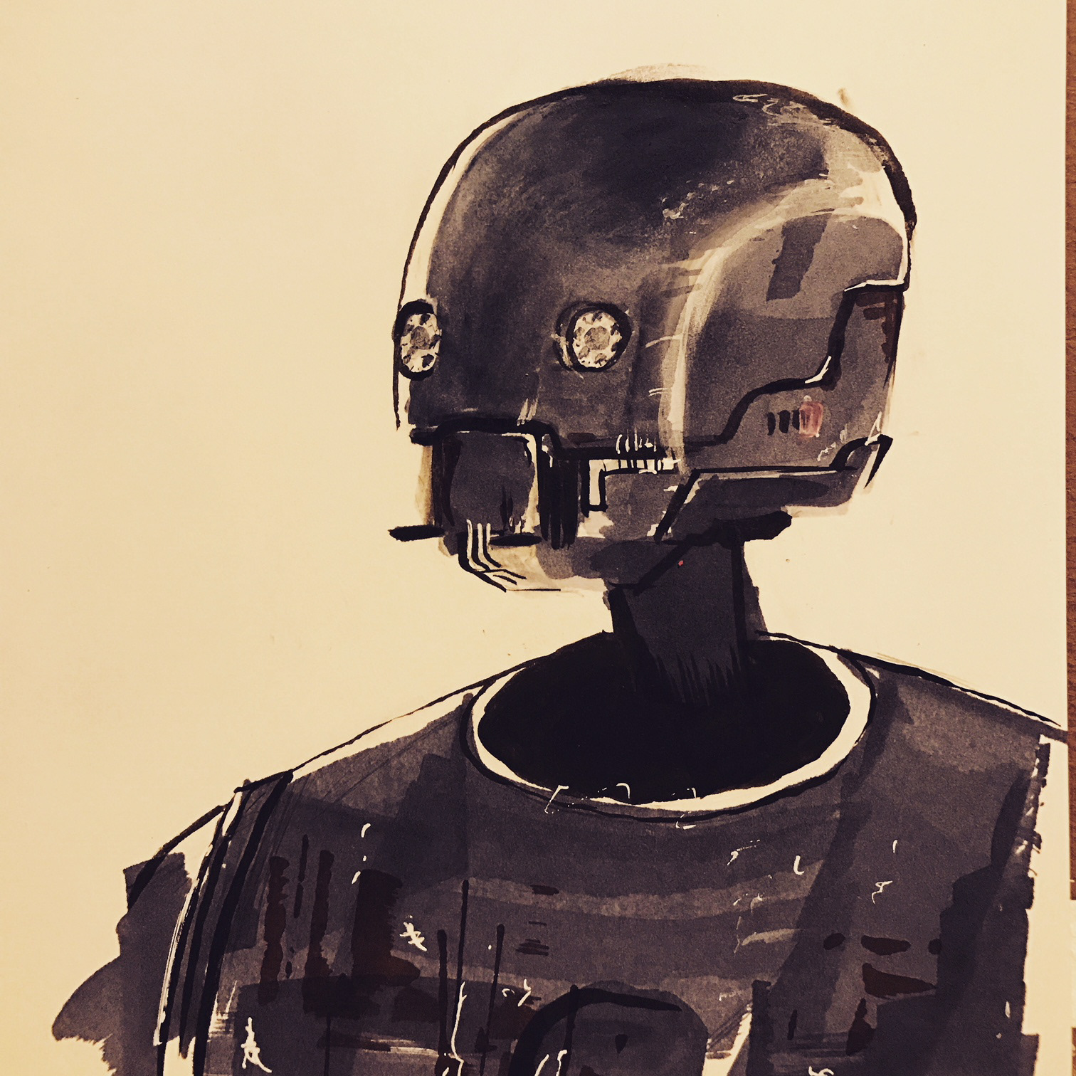 2016 - Marker and Gouache