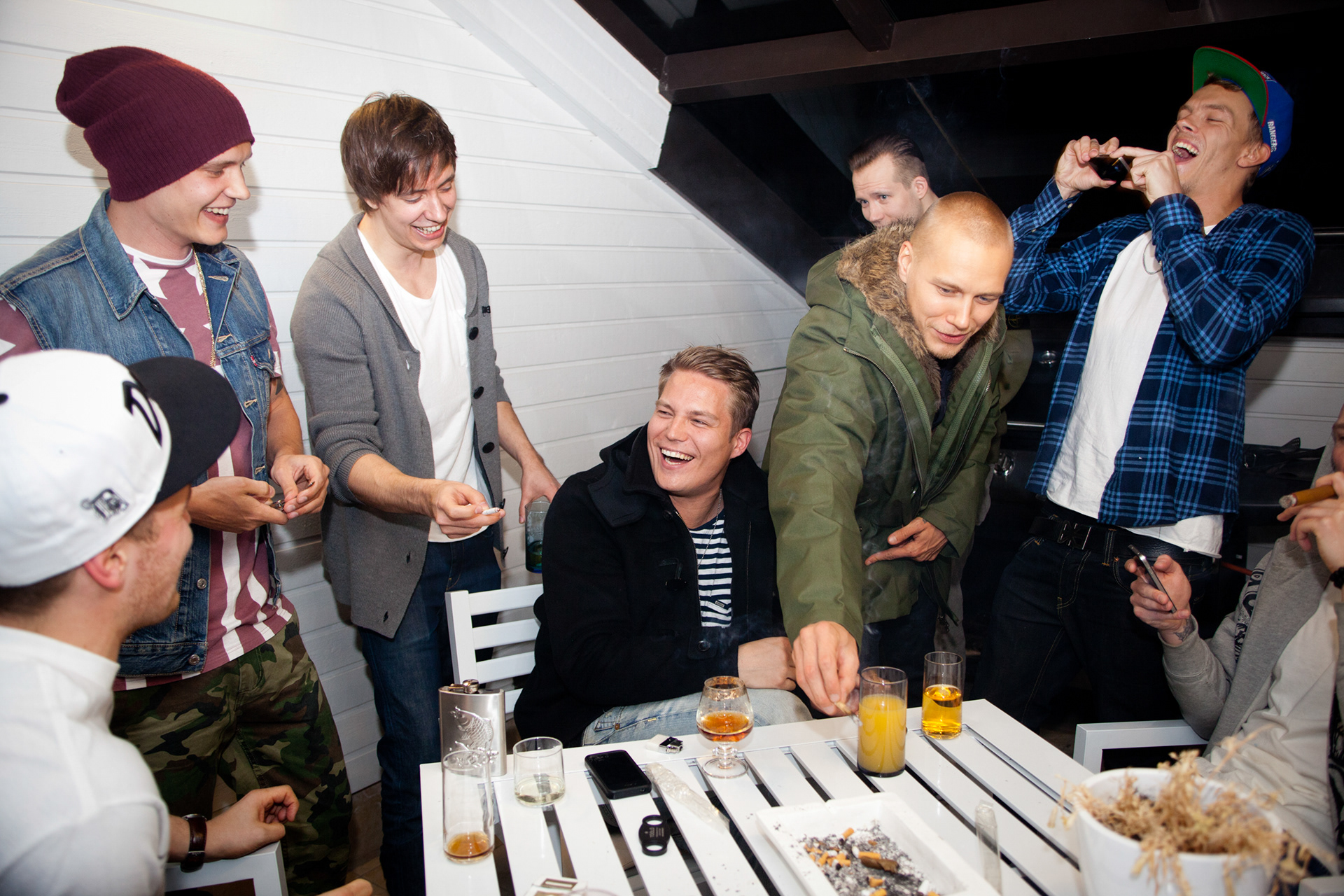 Cheek, valmistautuminen levynjulkaisukeikkaan