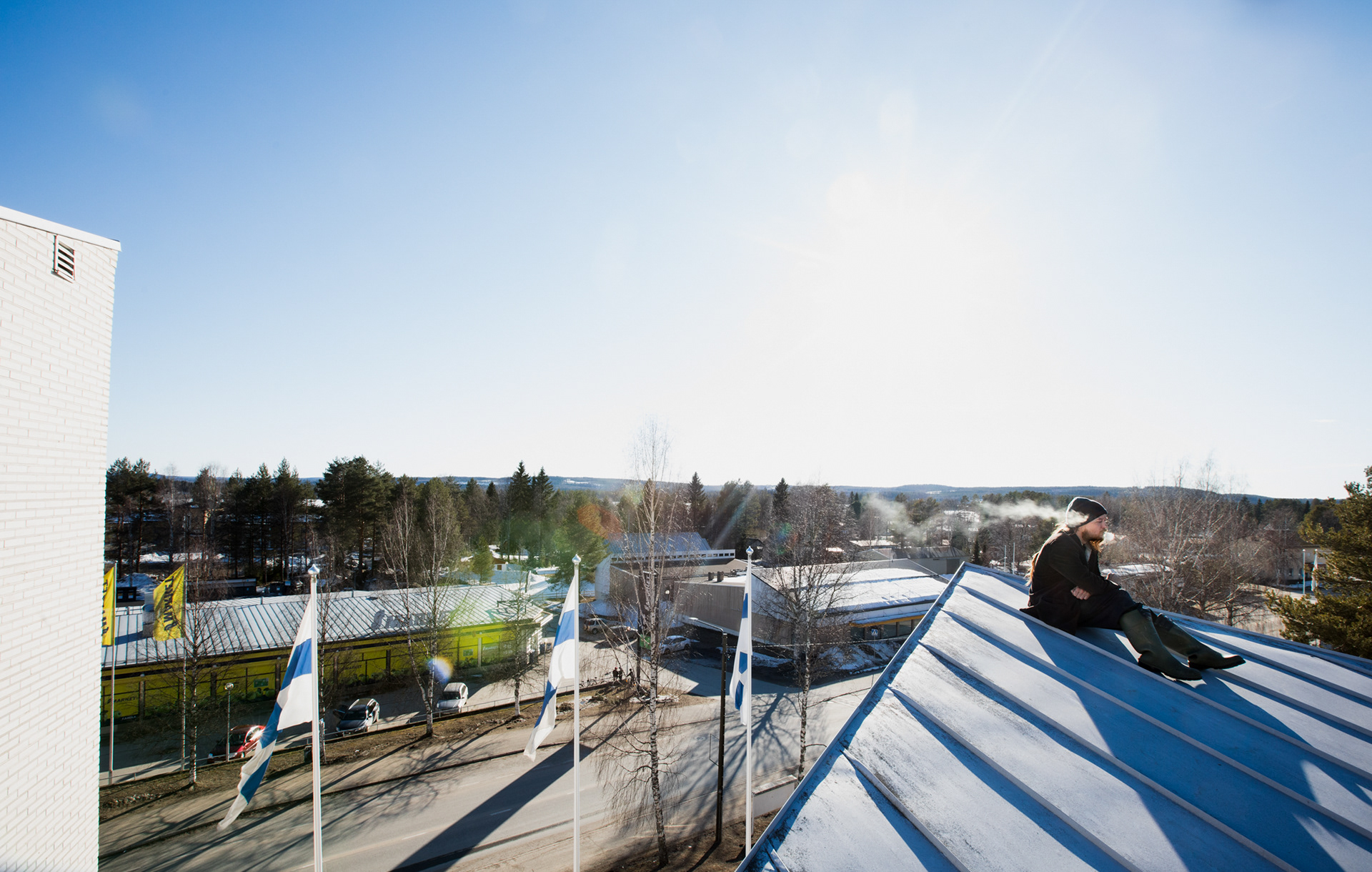 Äänestyspäivä, Valtimo kunnantalo