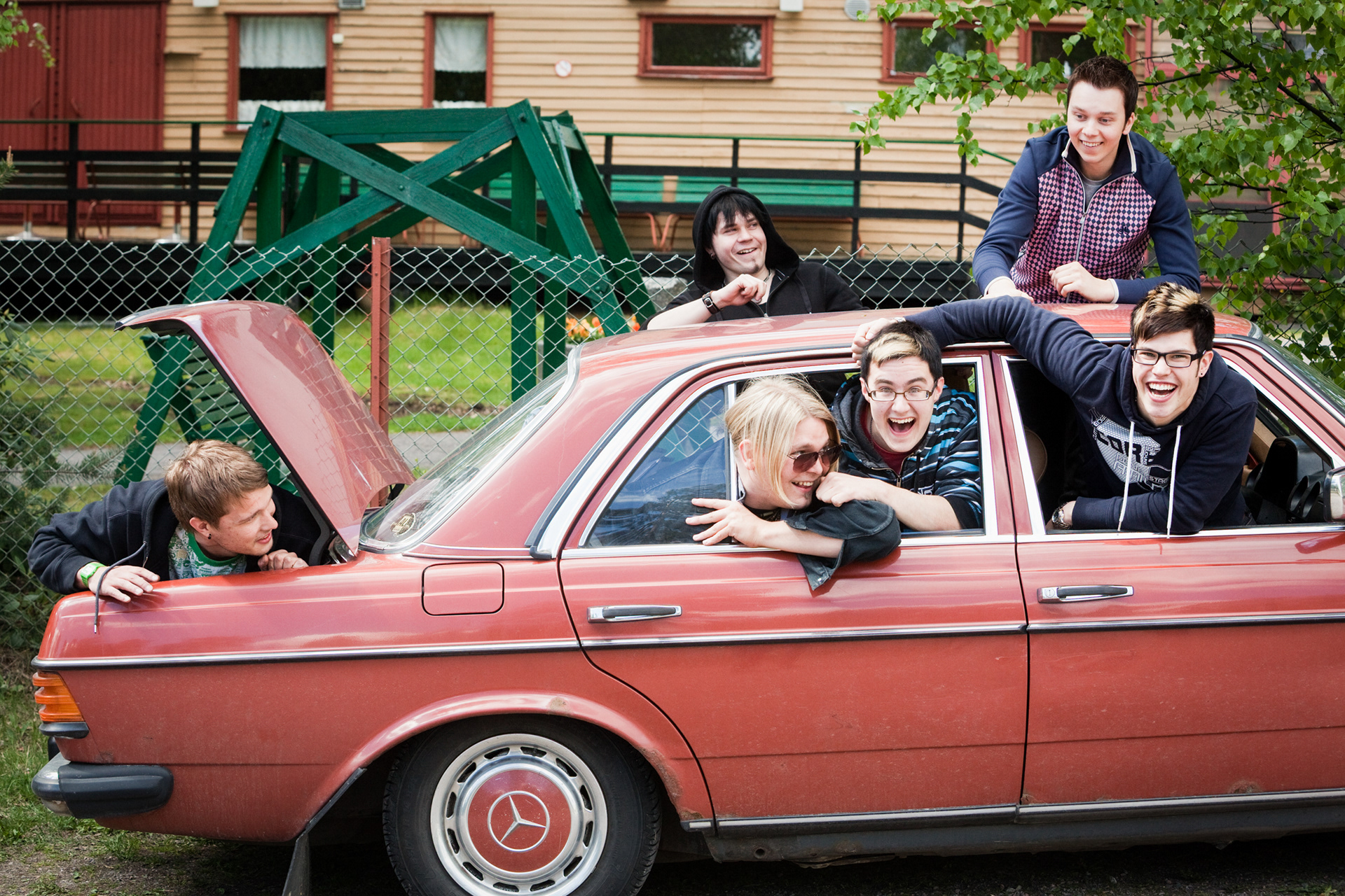 Kesäillan valssi, soittamaan menossa, Vantaa 