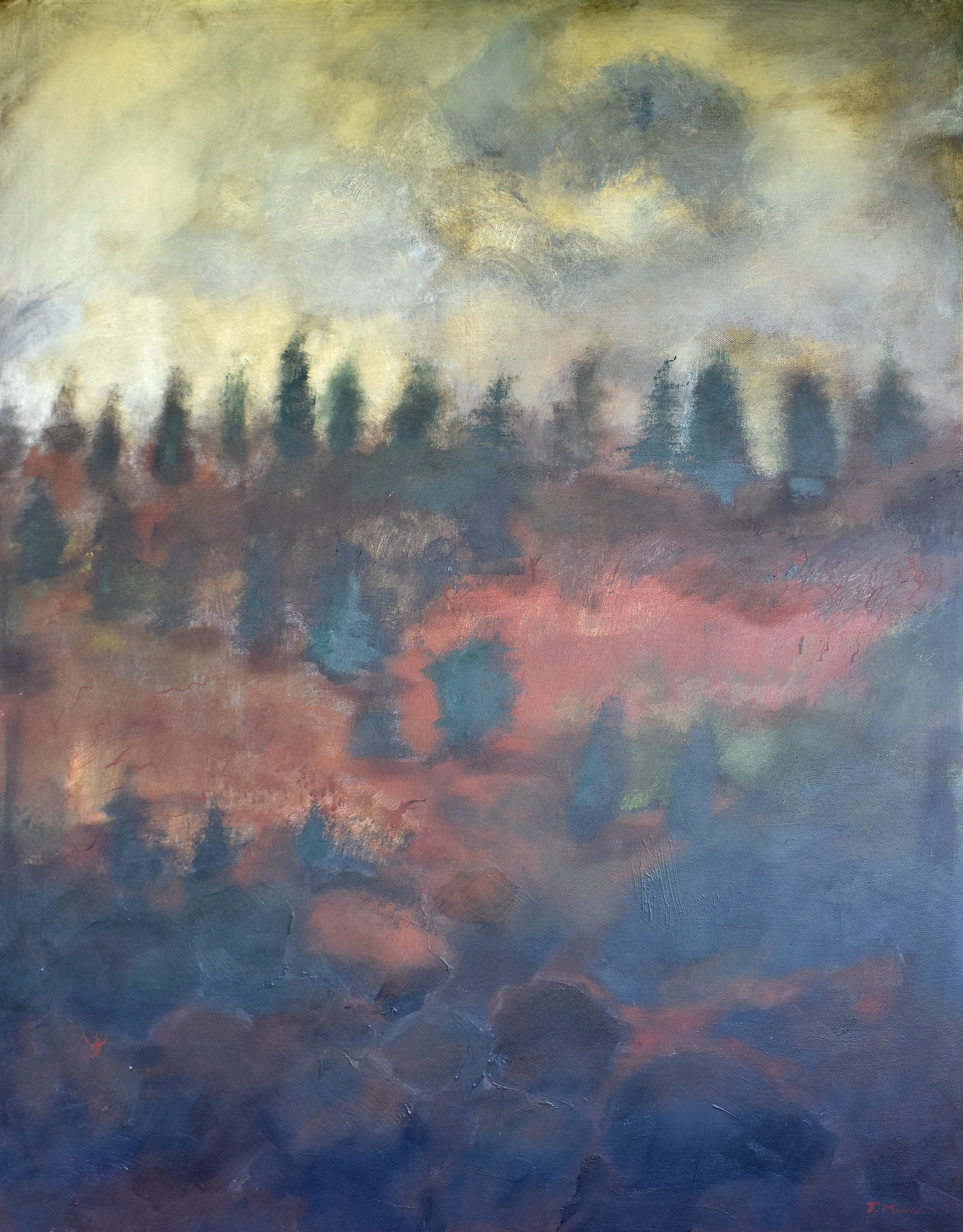 ACRYLIQUE SUR TOILE H116 x L89