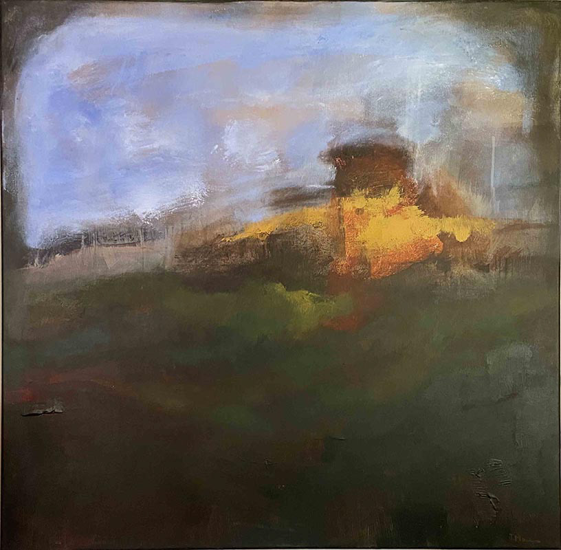 ACRYLIQUE SUR TOILE H90x L90
