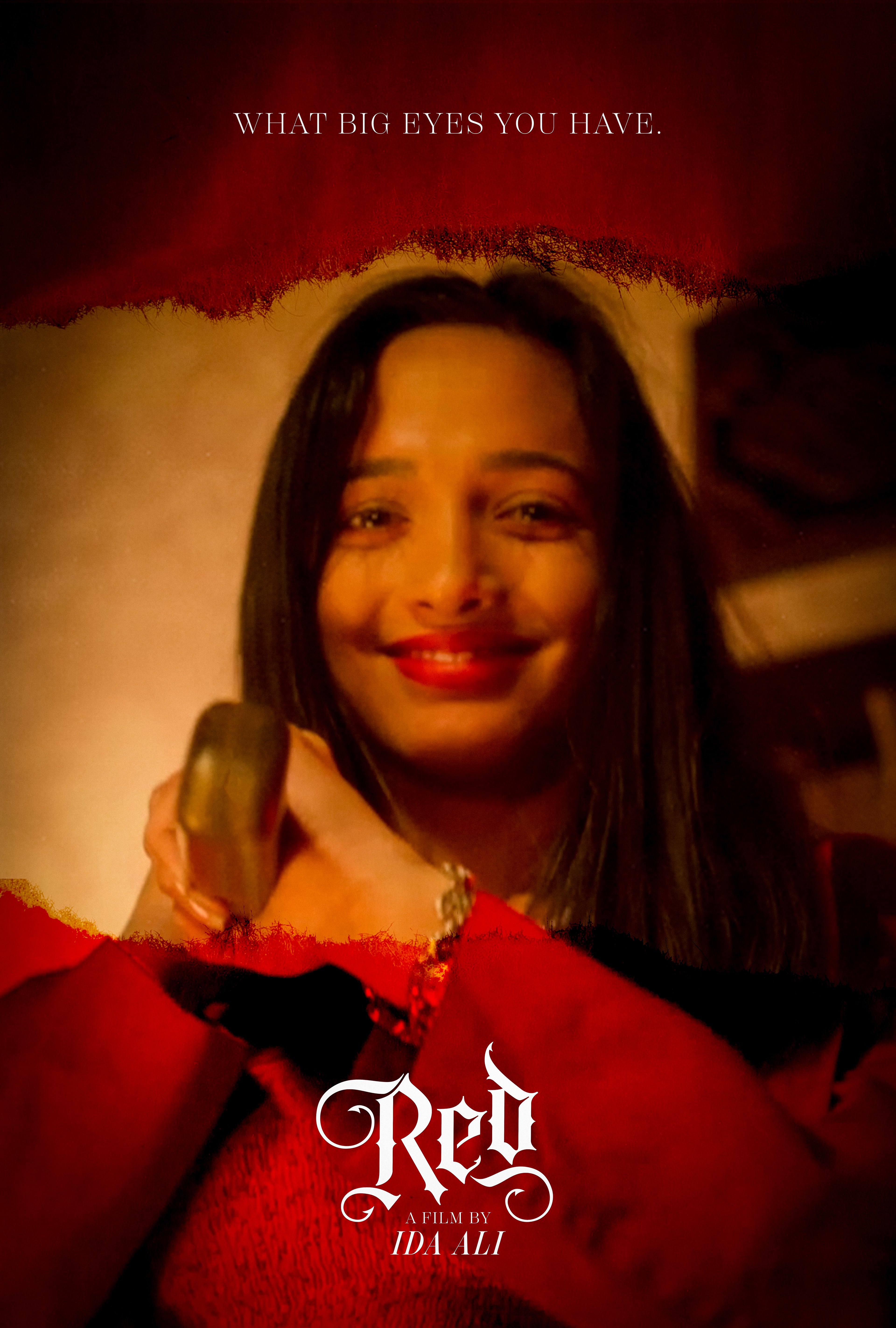 Graphic Design and Art Direction: Katelyn Snook - Photo: Still from RED - Logo: Cat Dao