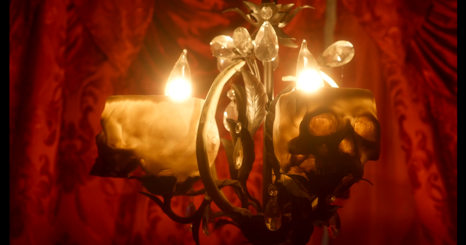 Custom Skeleton Chandelier - Gothic Influences