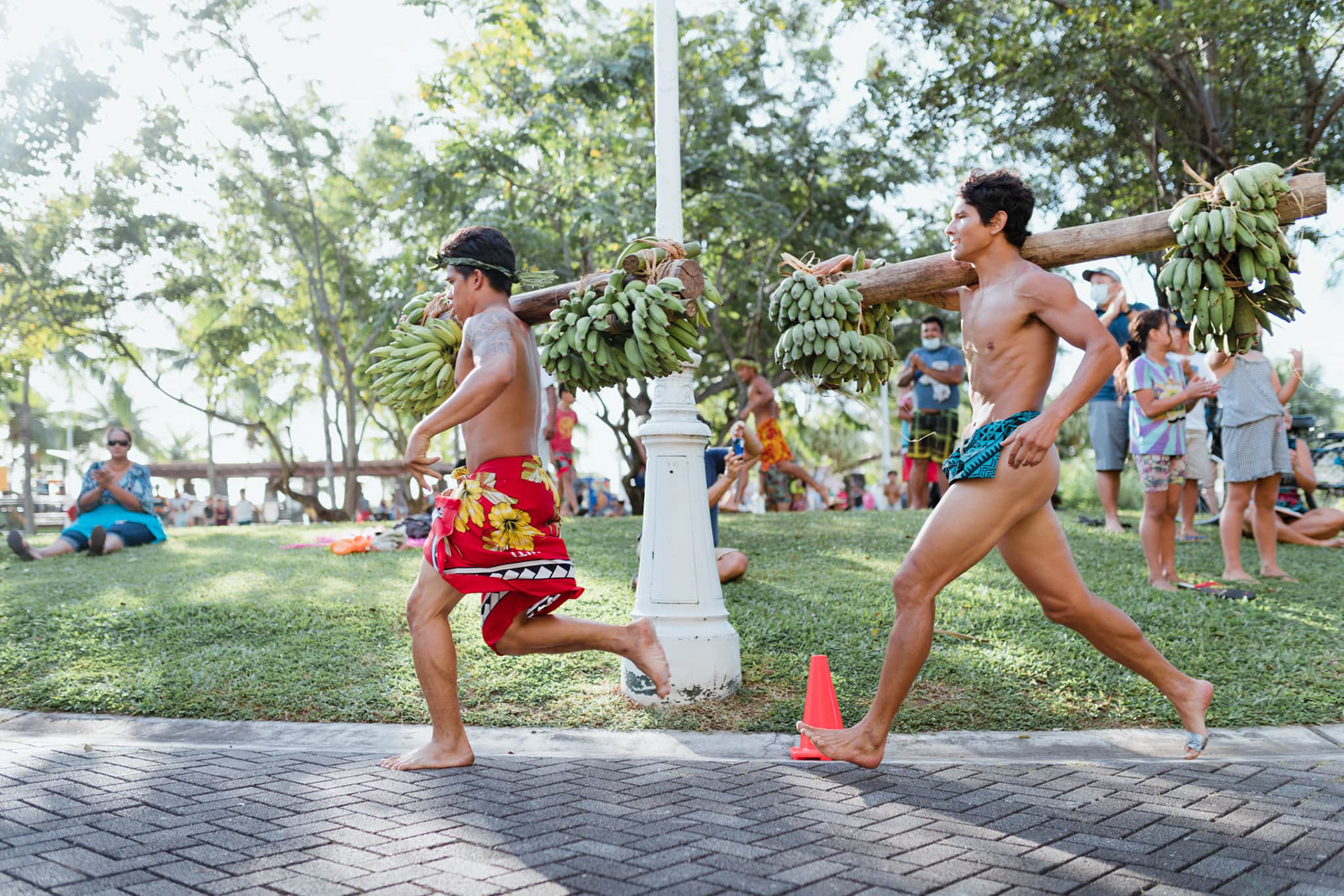Course de porteurs de fruits 2021 - Tahiti