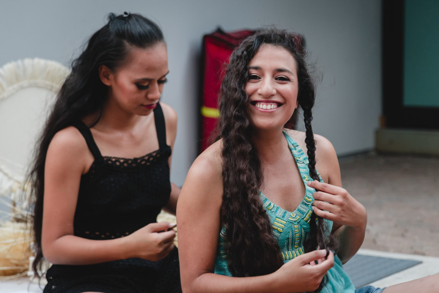 Heiva i Tahiti 2019 - Backstage of the O Punaauia group