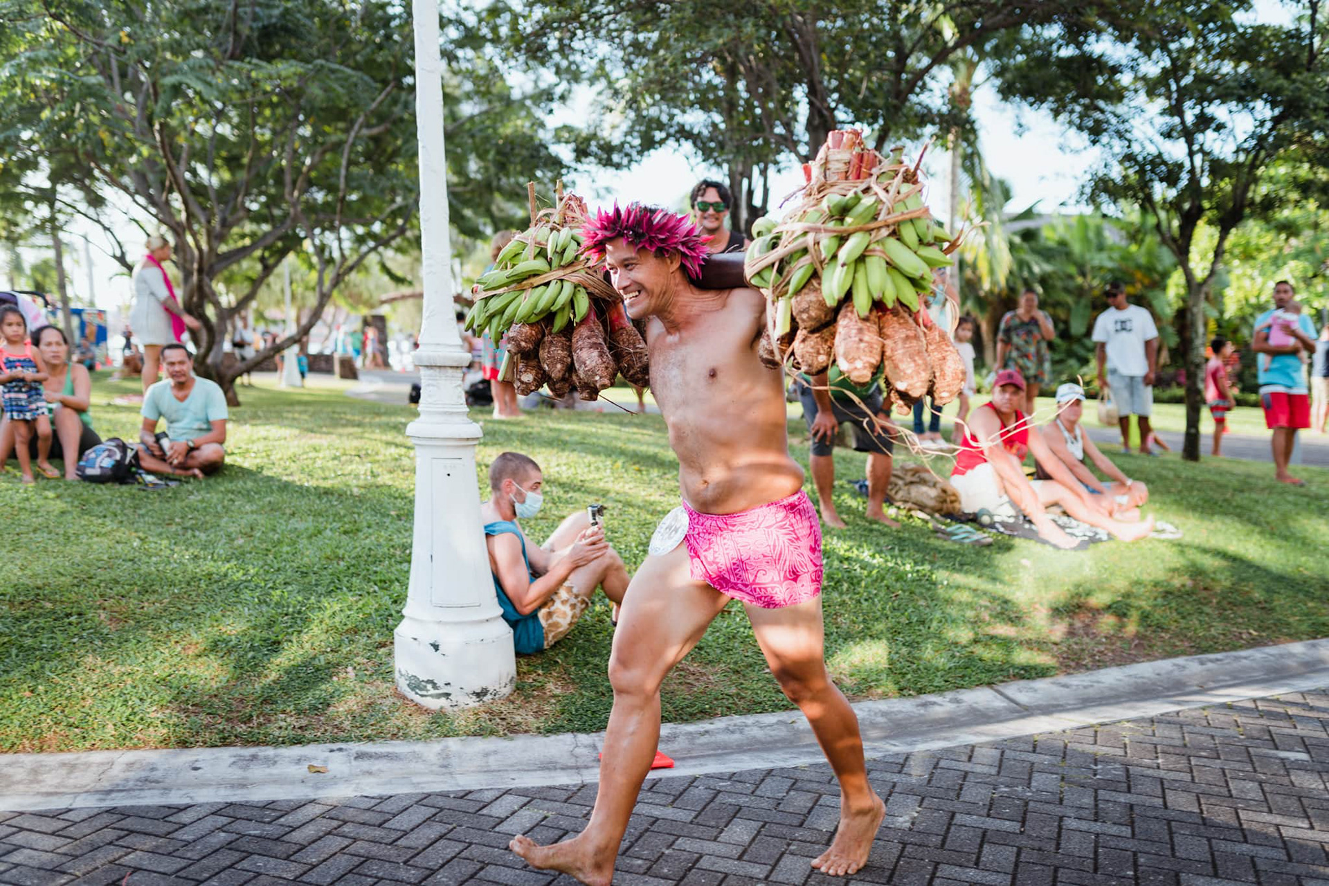 Course de porteurs de fruits 2021 - Tahiti