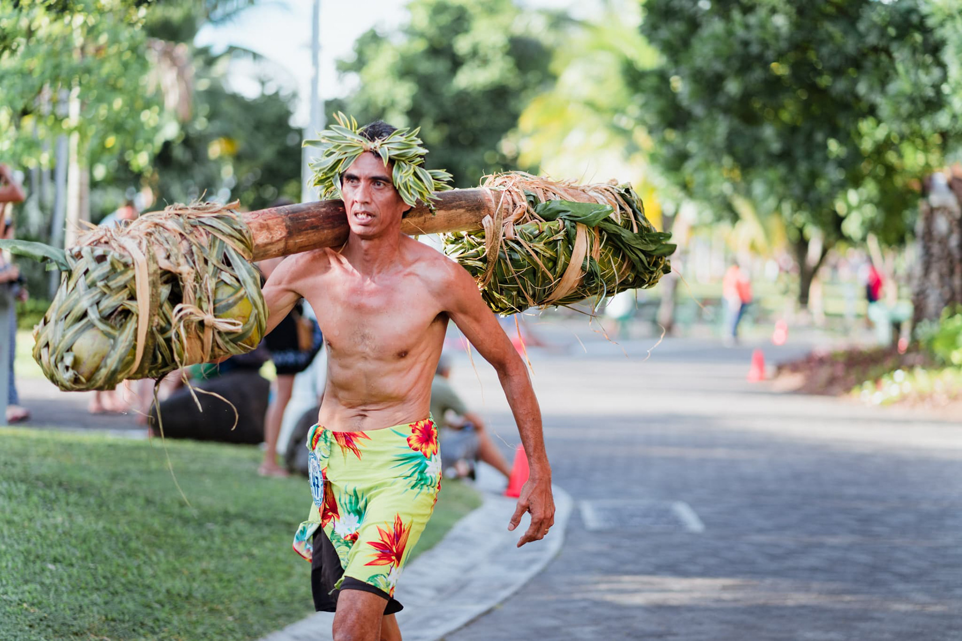 Course de porteurs de fruits 2021 - Tahiti