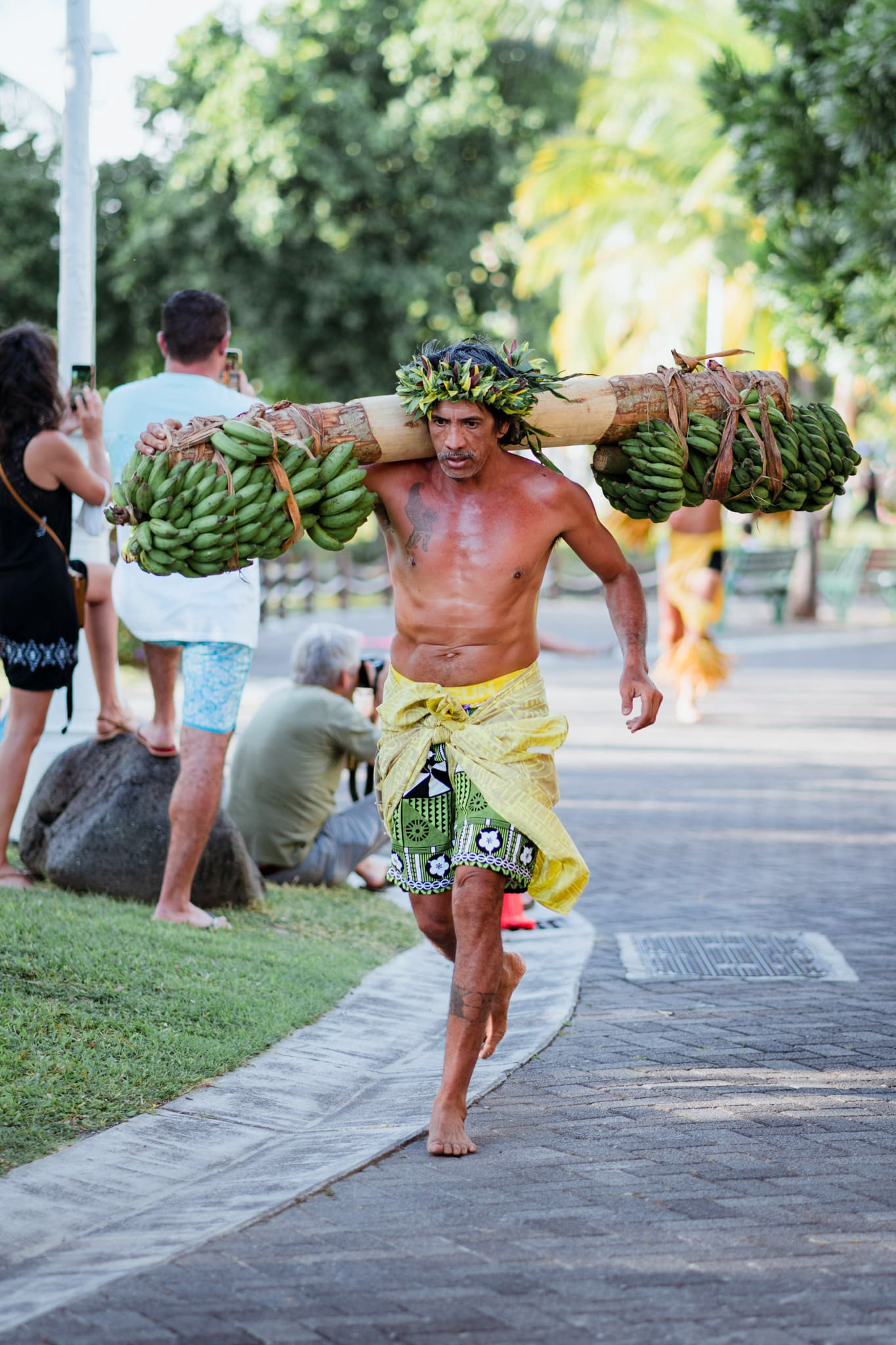 Course de porteurs de fruits 2021 - Tahiti