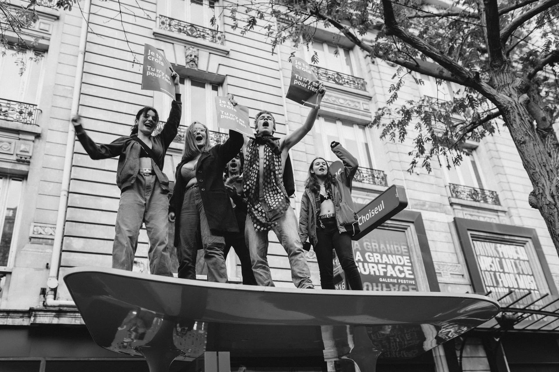 Manifestation contre les violences sexistes et sexuelles. Paris, 23 novembre 2019