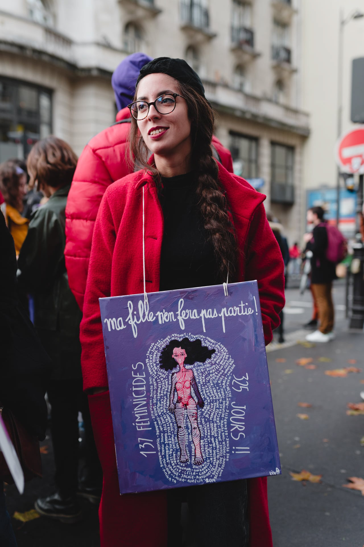 Manifestation contre les violences sexistes et sexuelles. Paris, 23 novembre 2019
