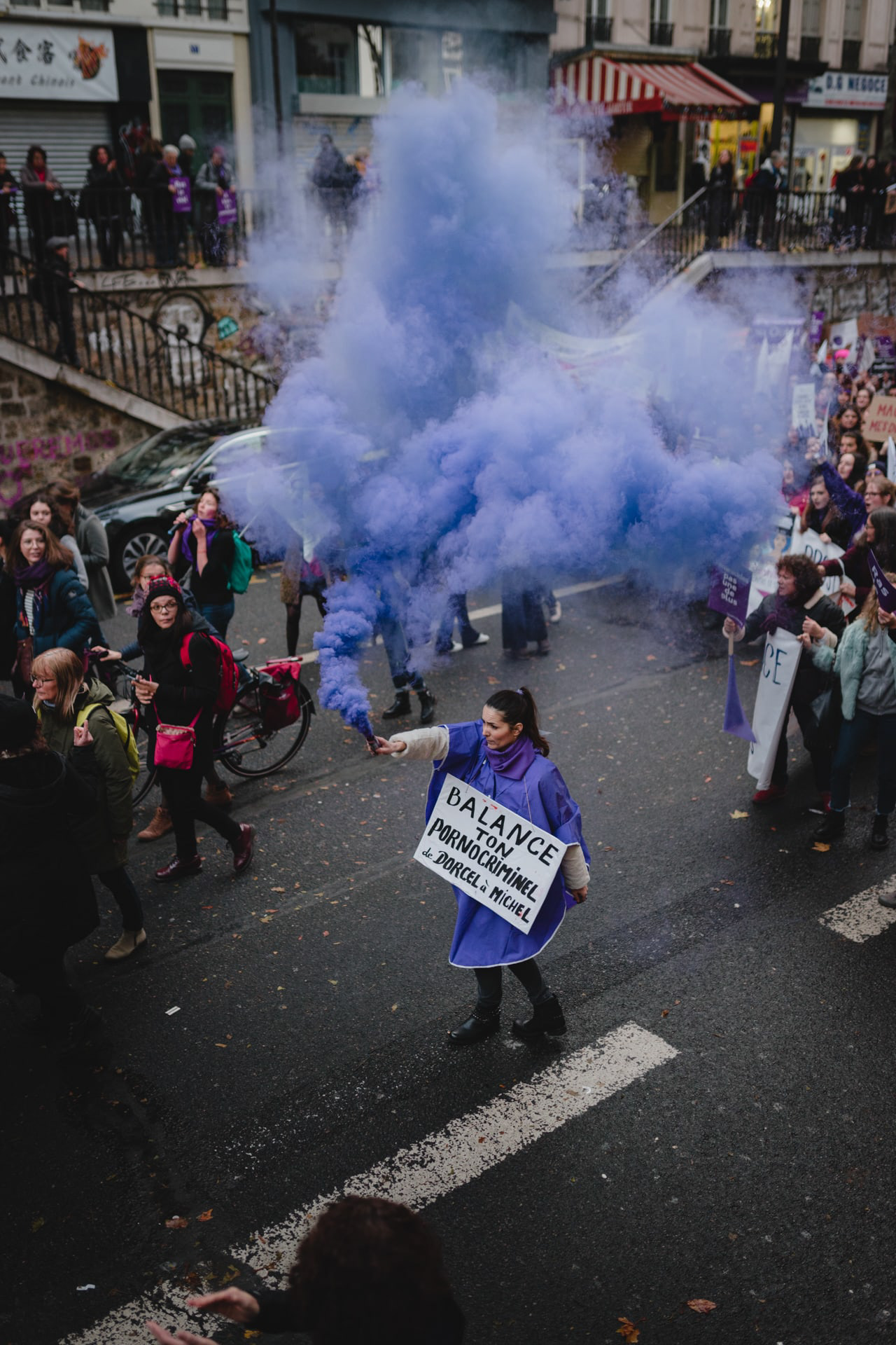 Manifestation contre les violences sexistes et sexuelles. Paris, 23 novembre 2019