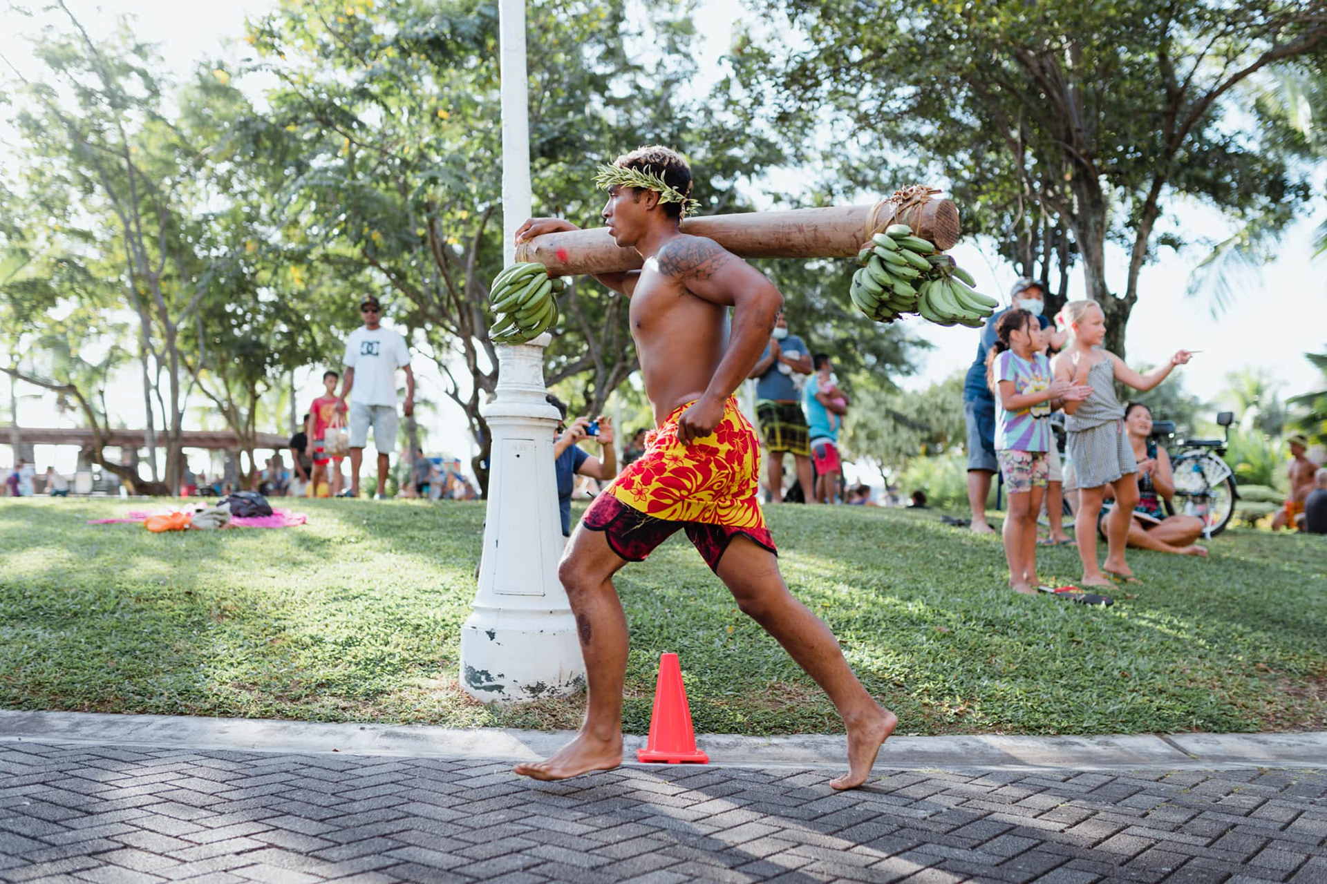 Course de porteurs de fruits 2021 - Tahiti