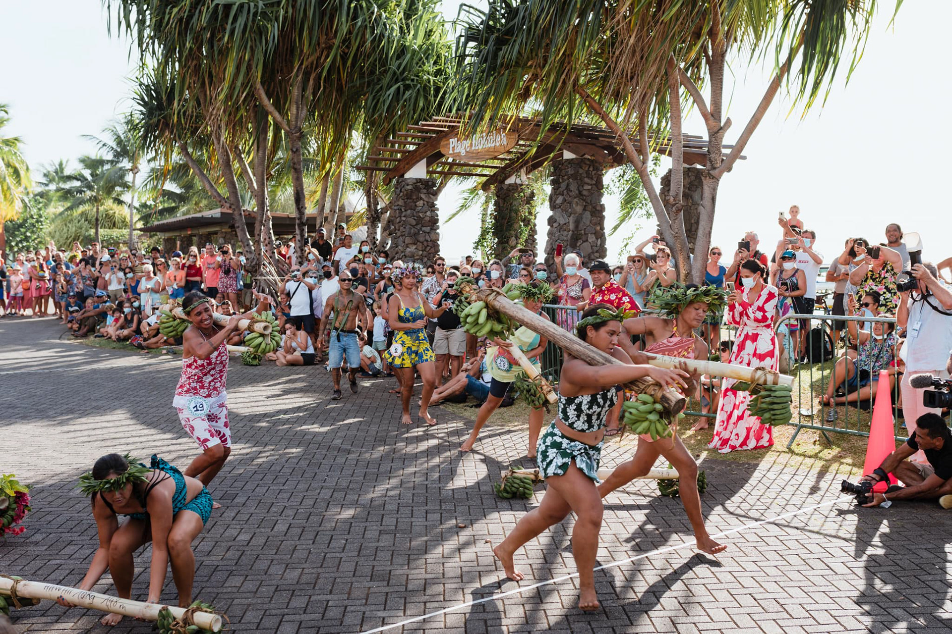 Course de porteurs de fruits 2021 - Tahiti