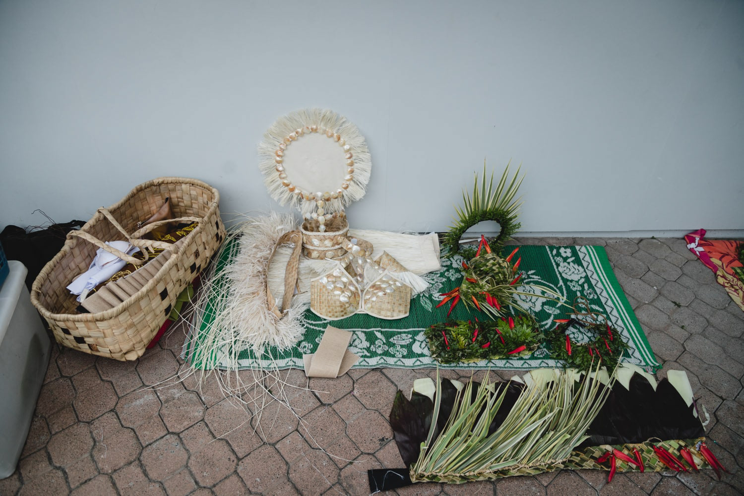 Heiva i Tahiti 2019 - Backstage of the O Punaauia group