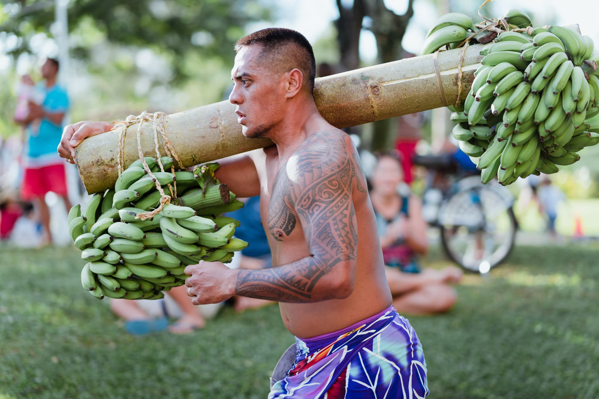 Course de porteurs de fruits 2021 - Tahiti