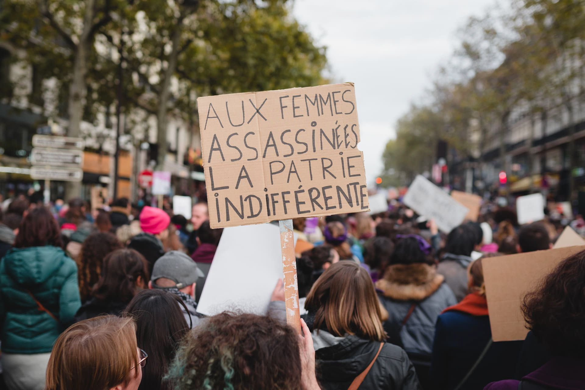 Manifestation contre les violences sexistes et sexuelles. Paris, 23 novembre 2019