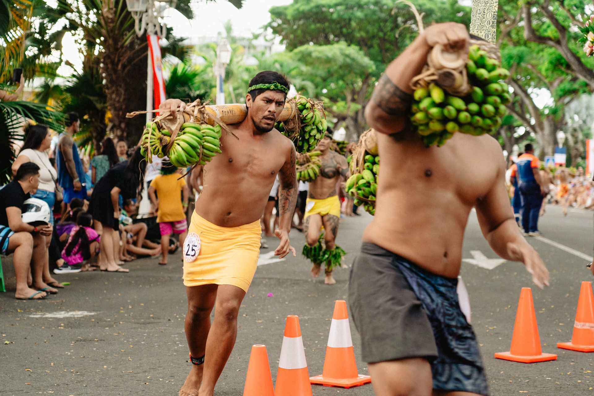 Course de porteurs de fruits 2025