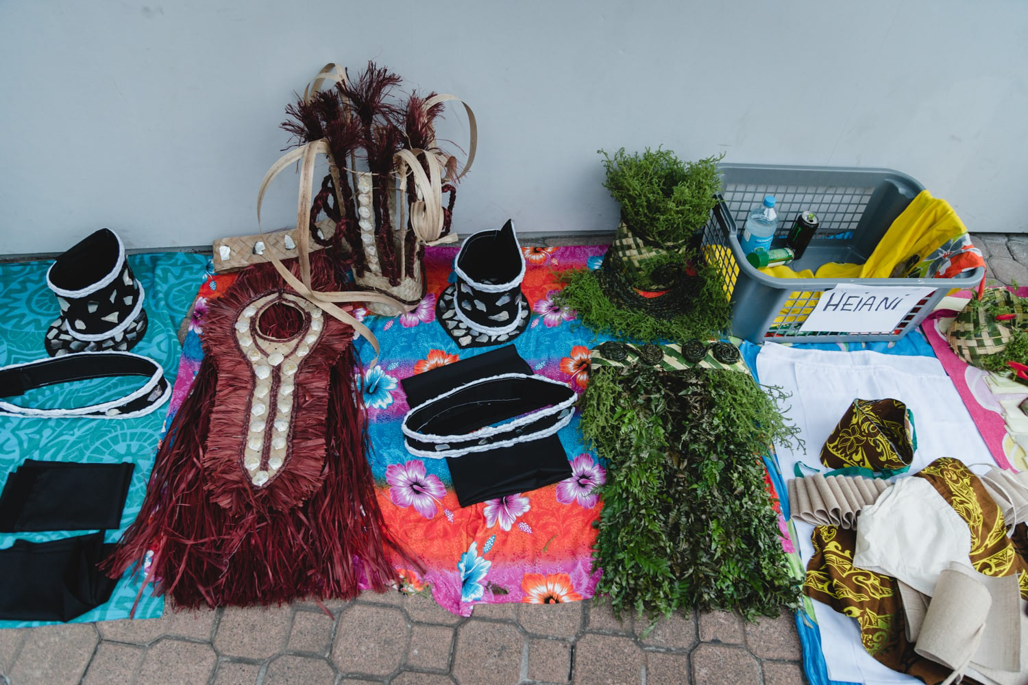 Heiva i Tahiti 2019 - Backstage of the O Punaauia group