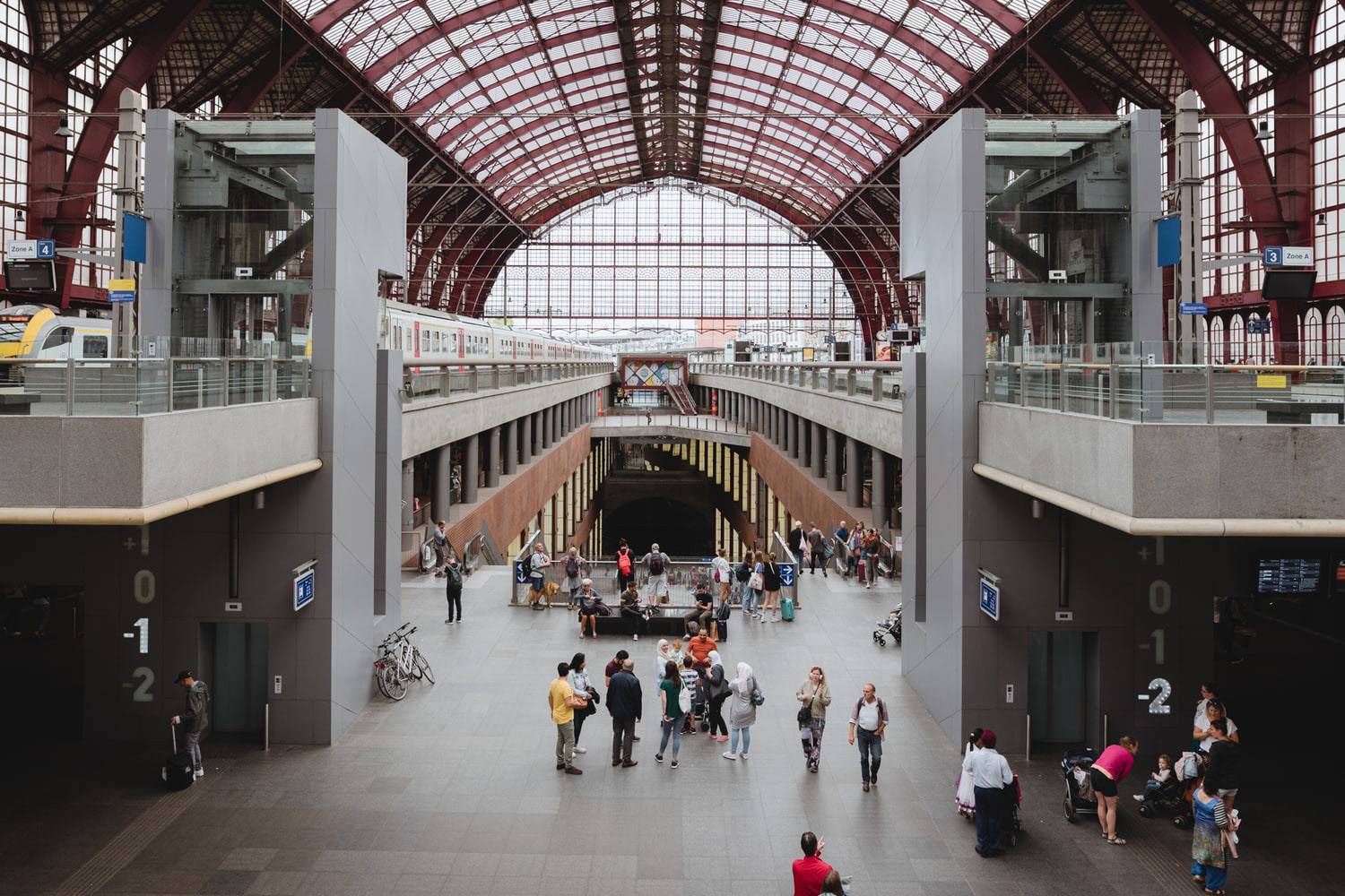 Antwerp Central train station, Belgium