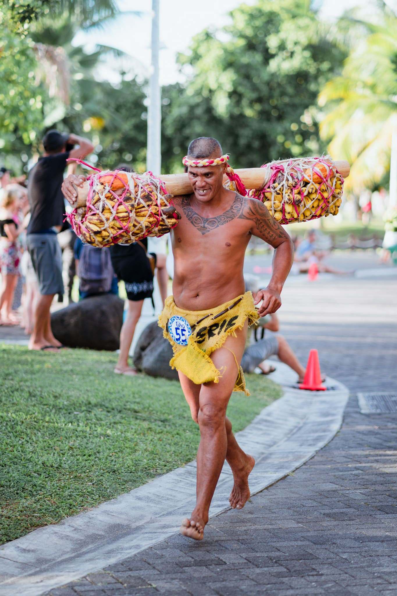 Course de porteurs de fruits 2021 - Tahiti