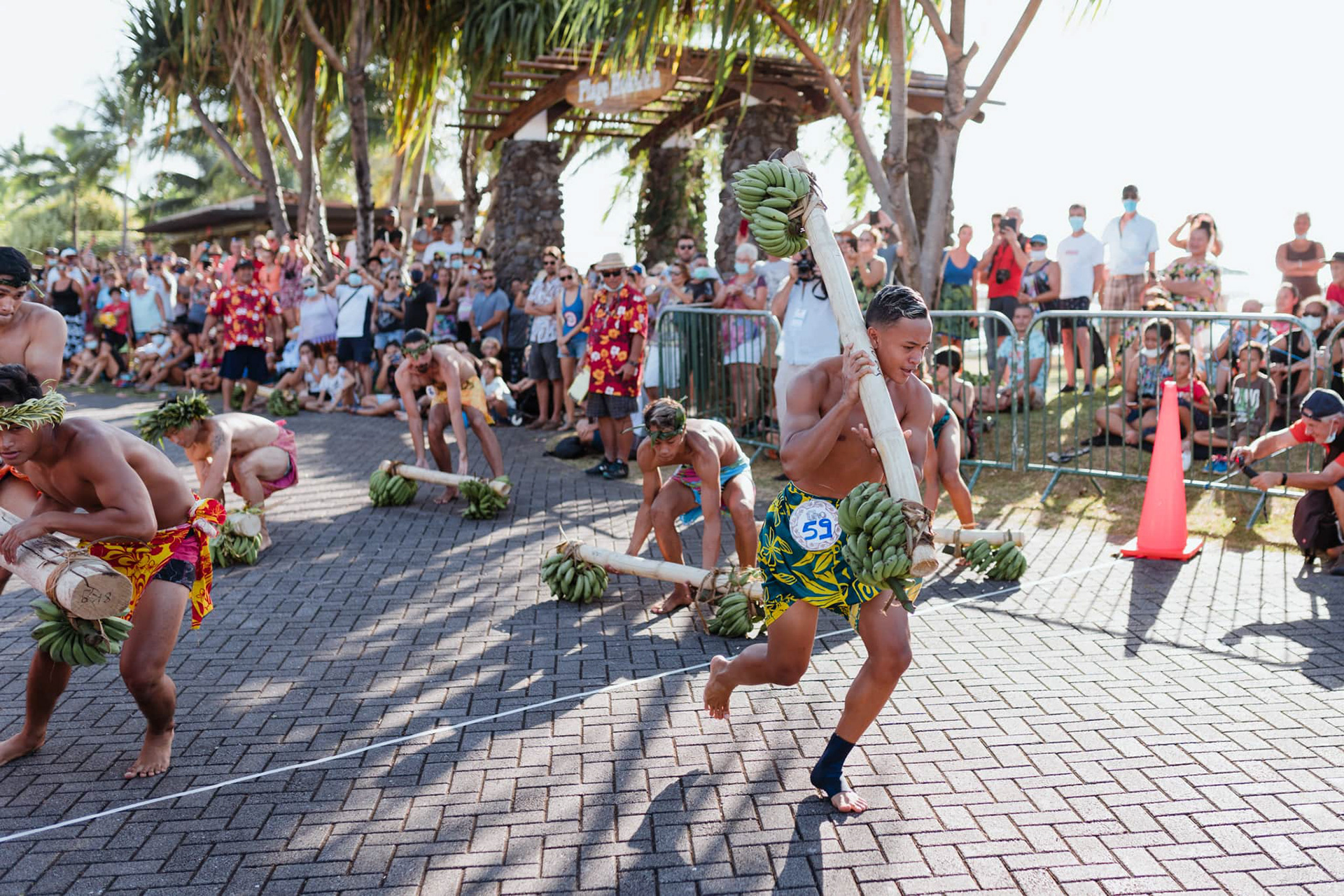 Course de porteurs de fruits 2021 - Tahiti