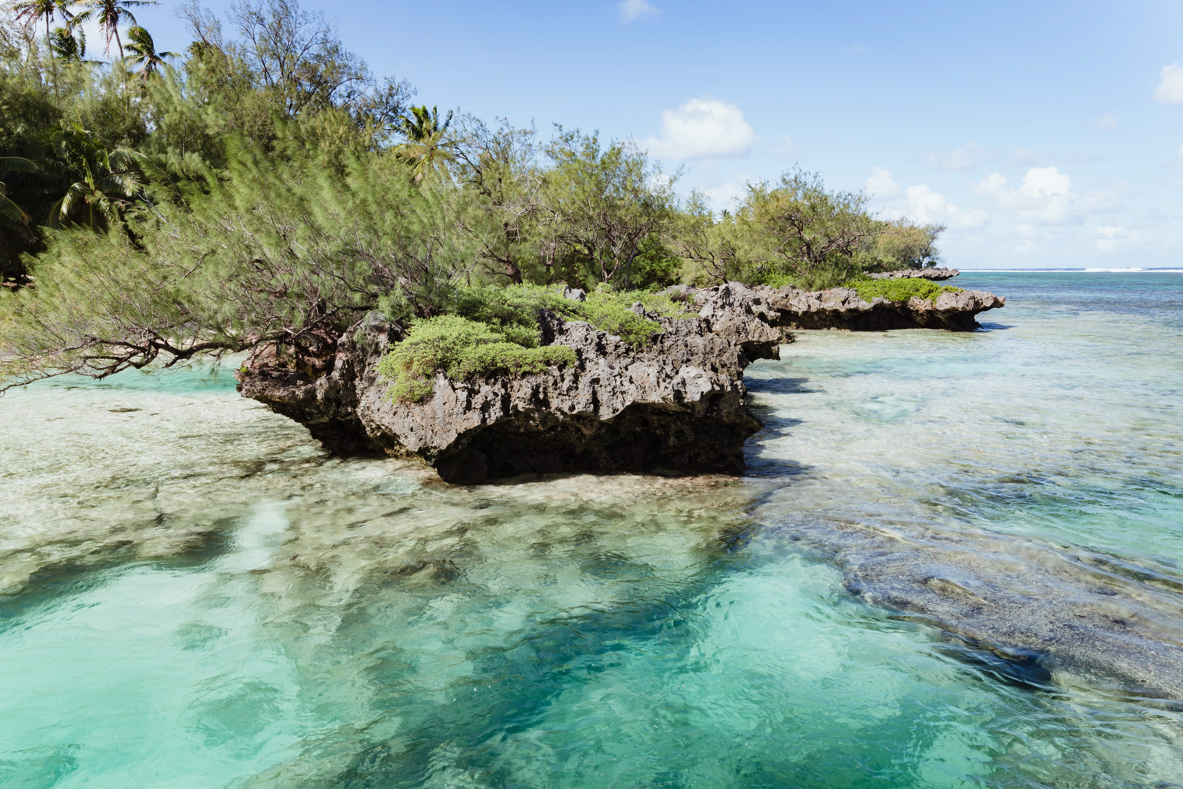 The virgin bath, Rimatara, French Polynesia
