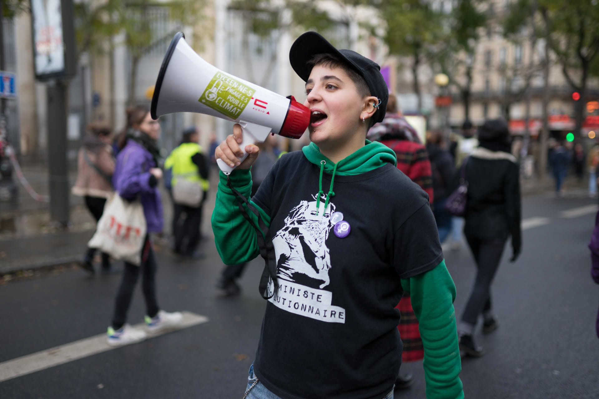 Manifestation contre les violences sexistes et sexuelles. Paris, 23 novembre 2019
