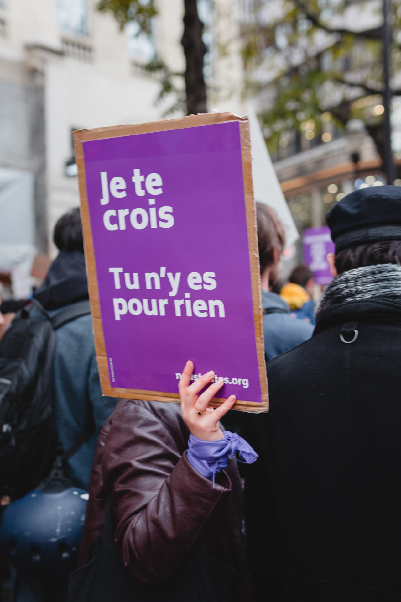 Manifestation contre les violences sexistes et sexuelles. Paris, 23 novembre 2019