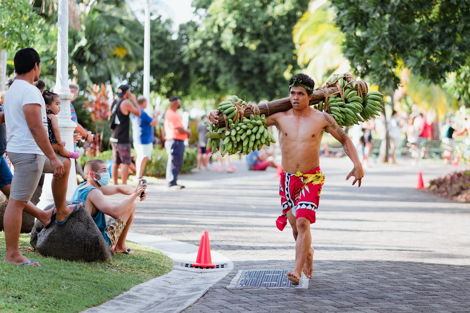 Course de porteurs de fruits 2021 - Tahiti