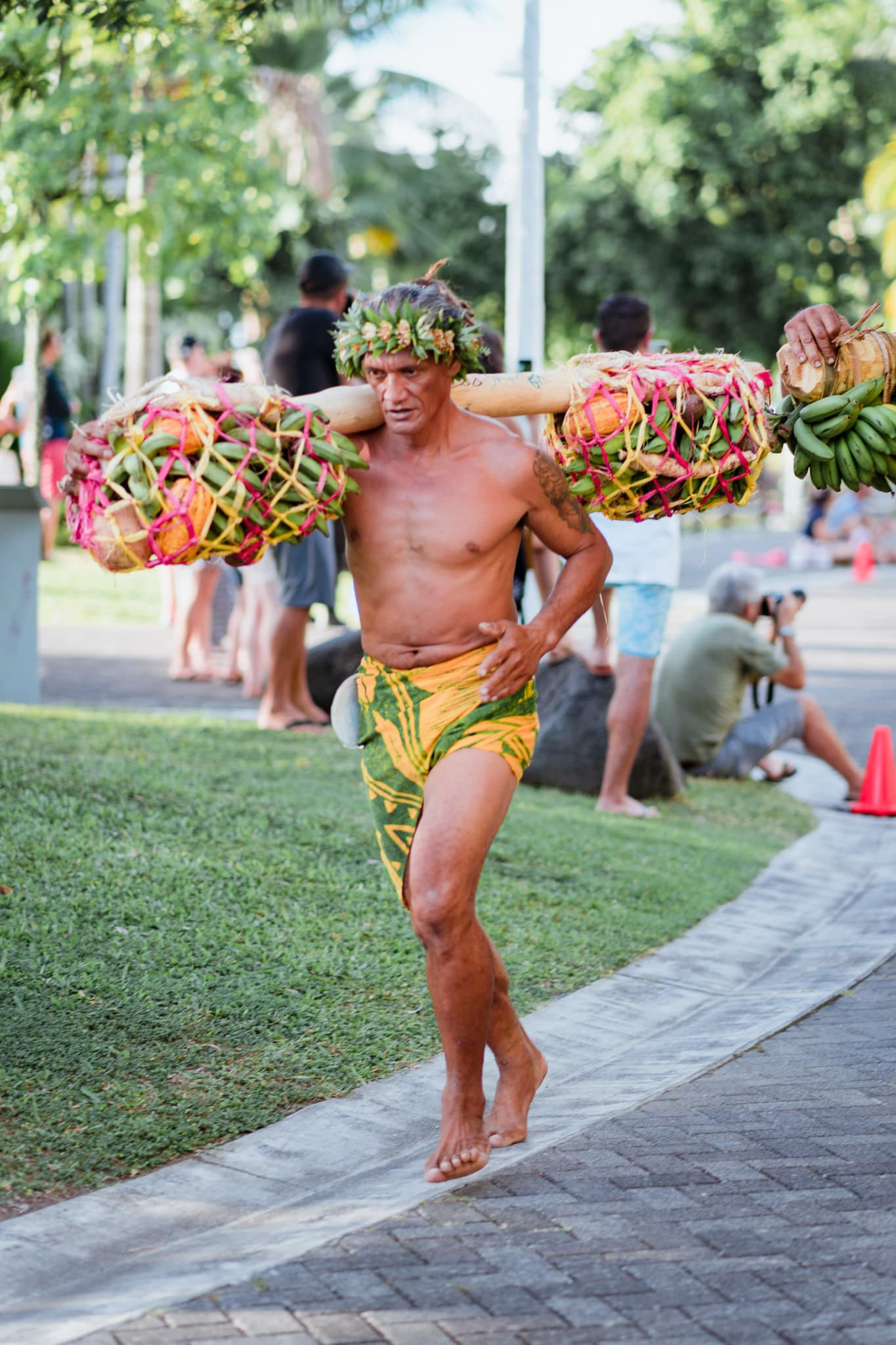 Course de porteurs de fruits 2021 - Tahiti