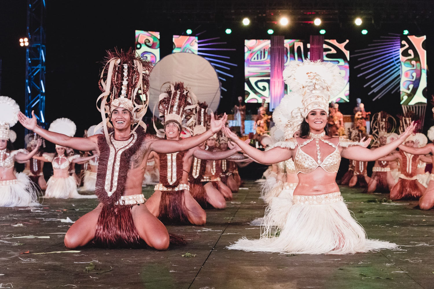 Heiva i Tahiti 2019 - O Punaauia group