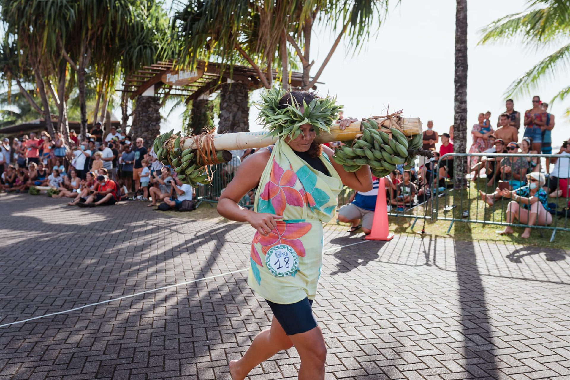 Course de porteurs de fruits 2021 - Tahiti