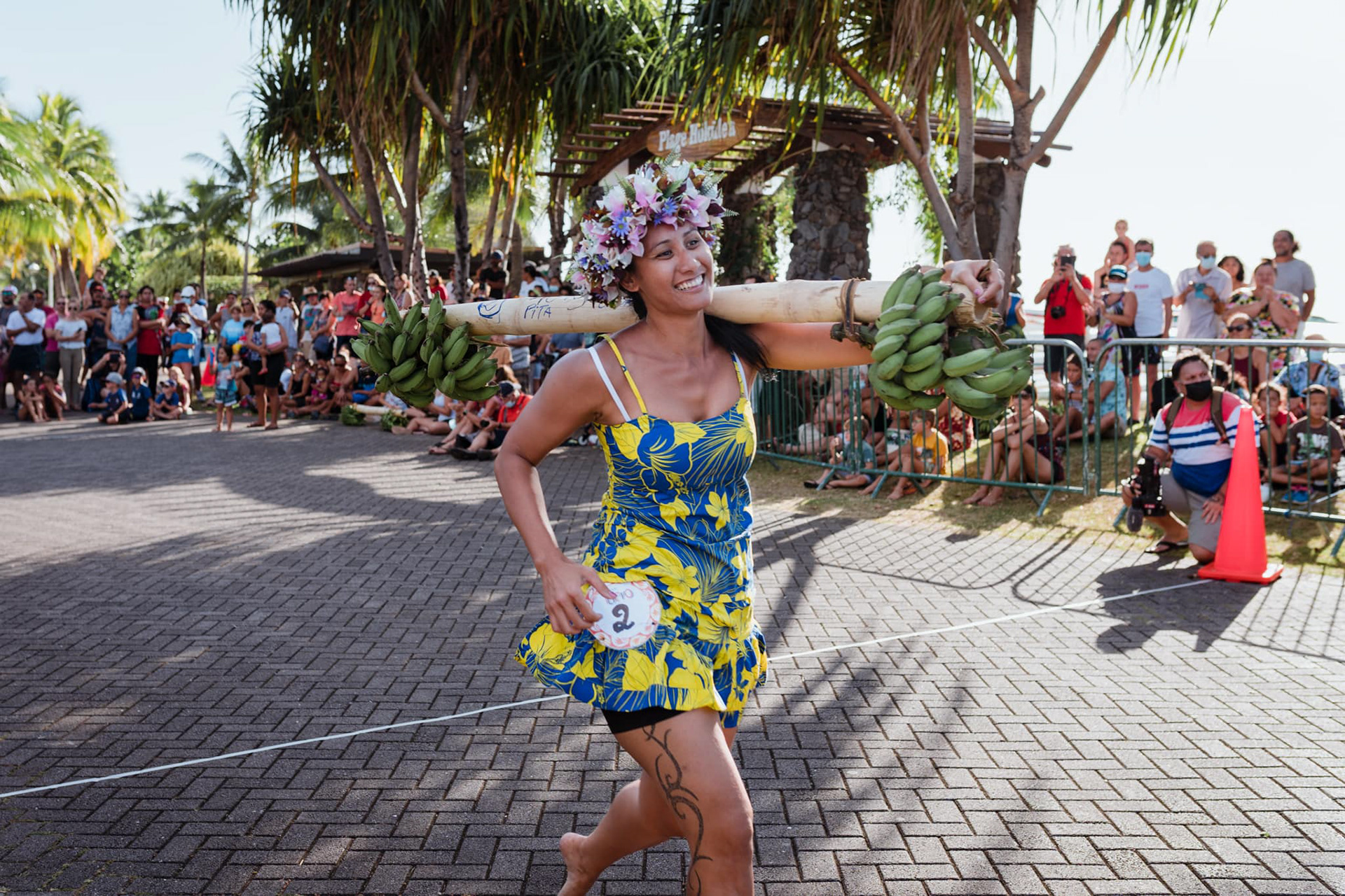 Course de porteurs de fruits 2021 - Tahiti