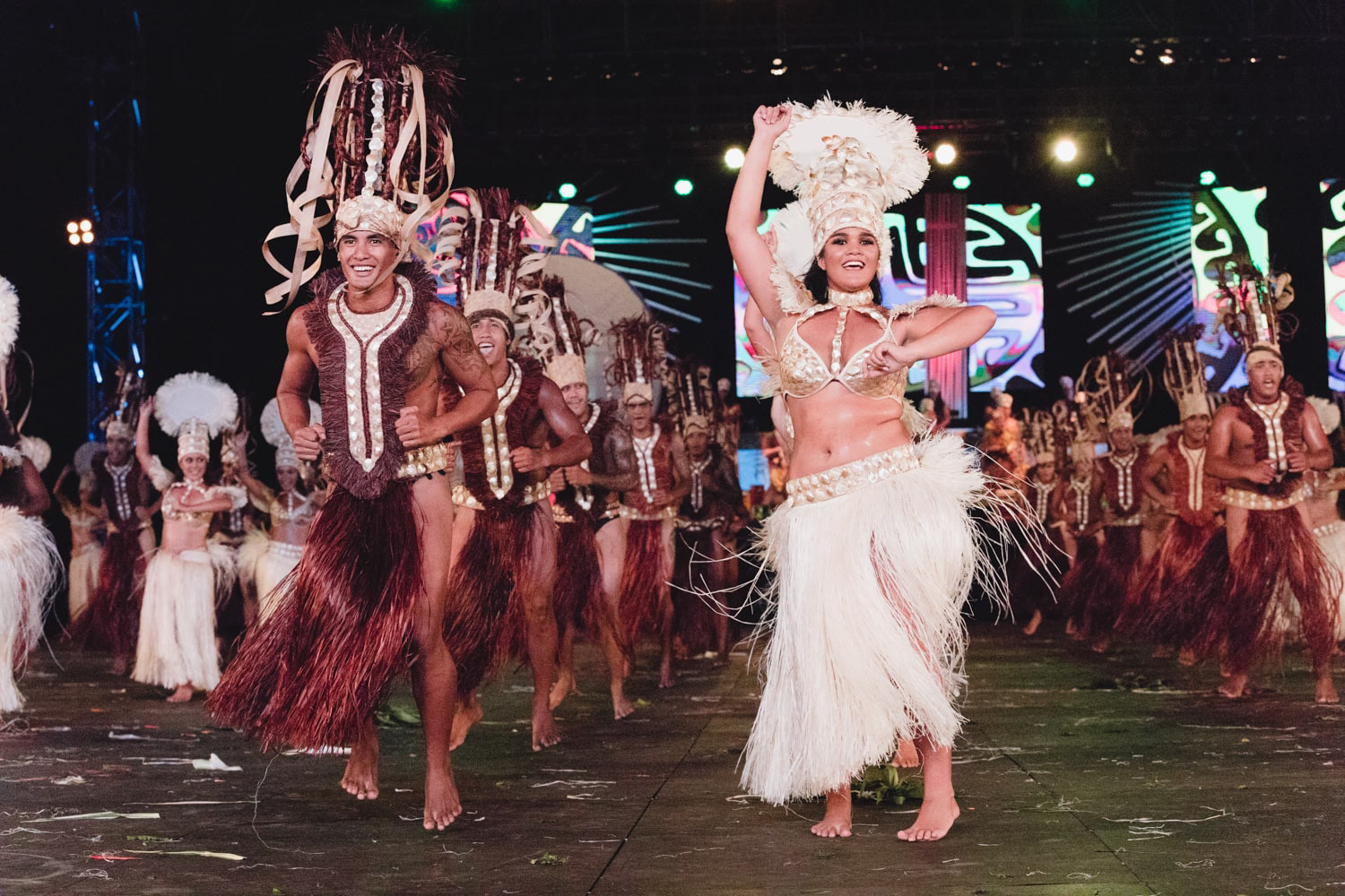 Heiva i Tahiti 2019 - O Punaauia group