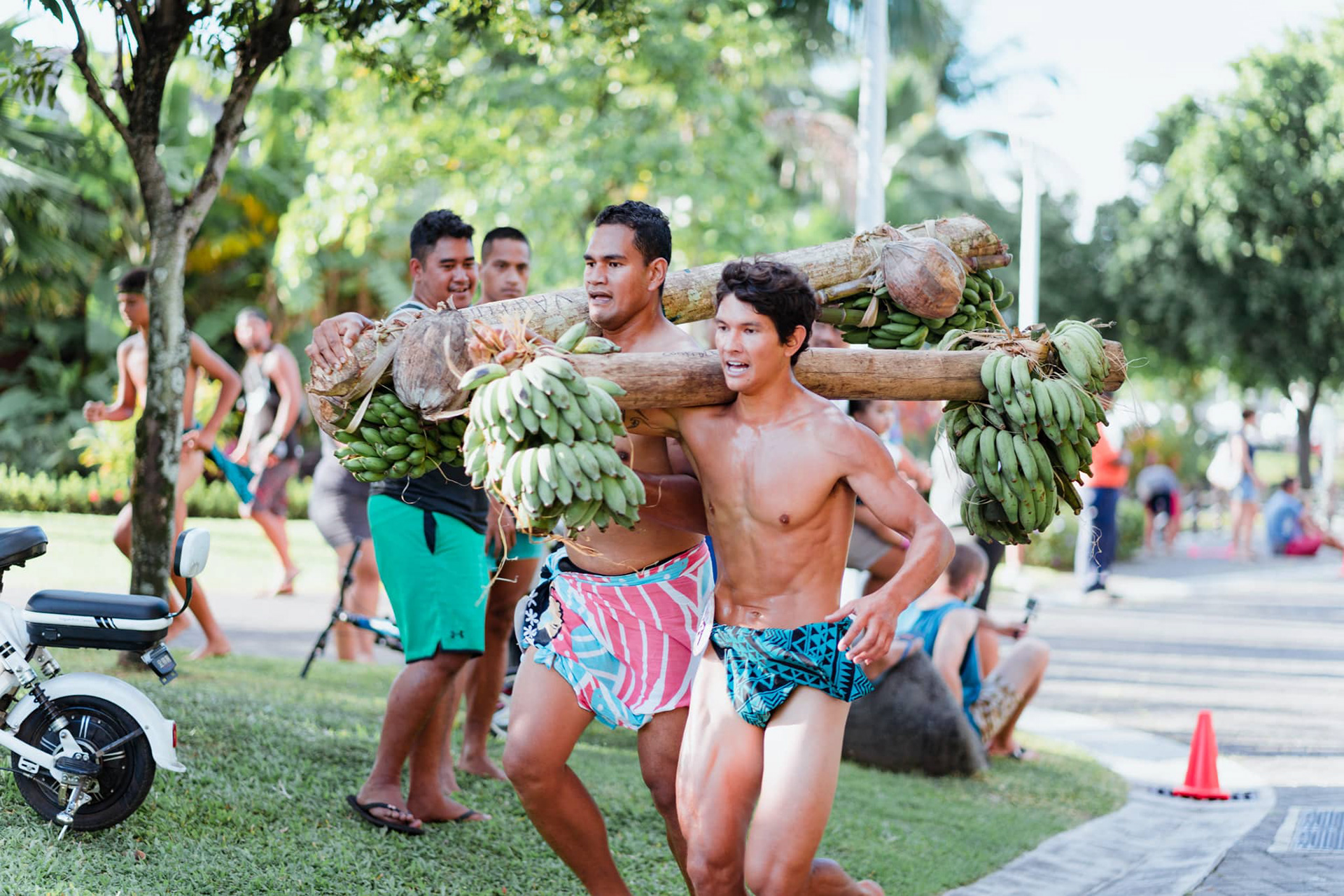 Course de porteurs de fruits 2021 - Tahiti
