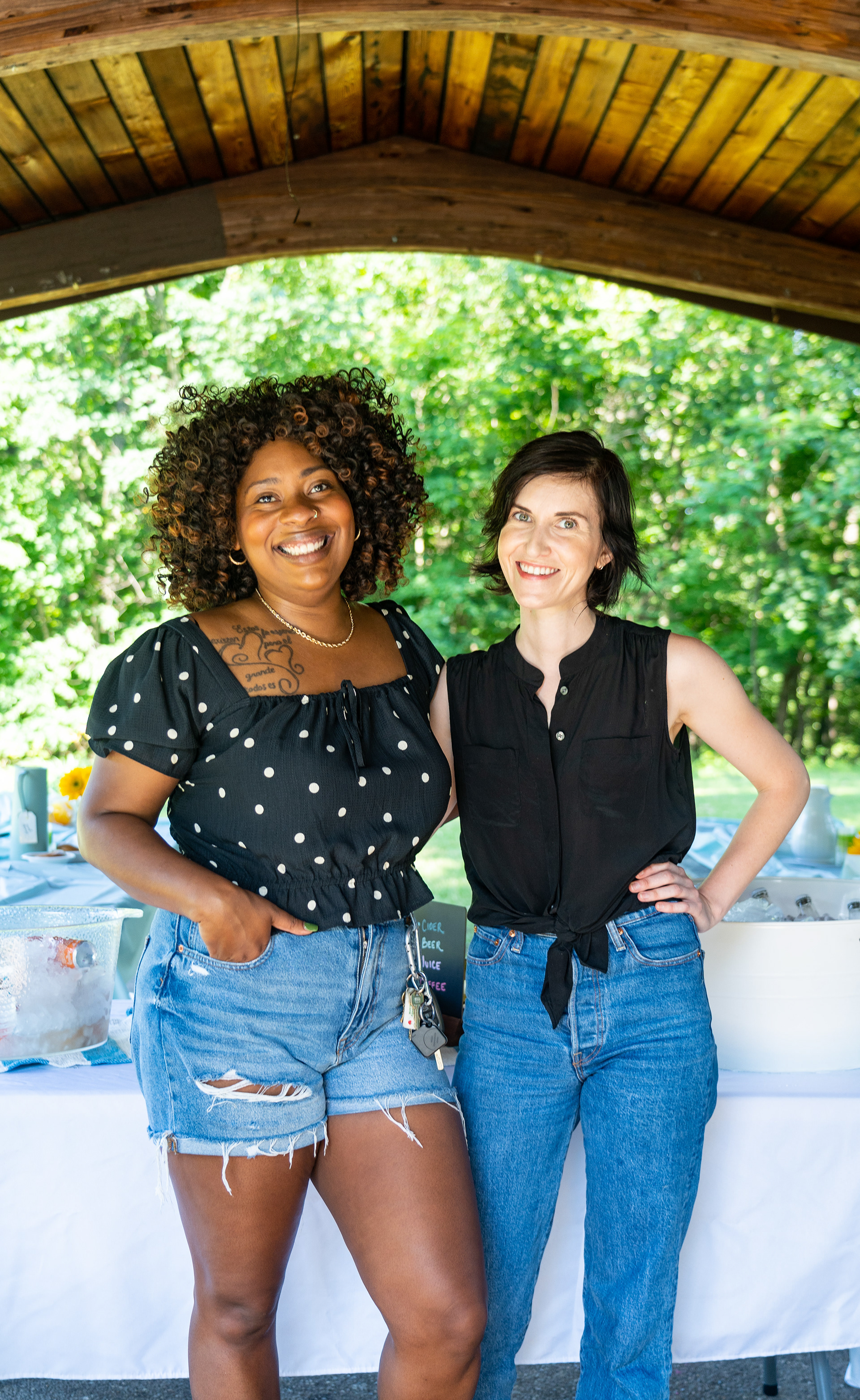 Tierra Thorne and Colleen Peddycord of Blanket and Board - 2021 - https://www.pghcitypaper.com/pittsburgh/black-led-community-spotlight-blanket-and-board/Content?oid=19710510