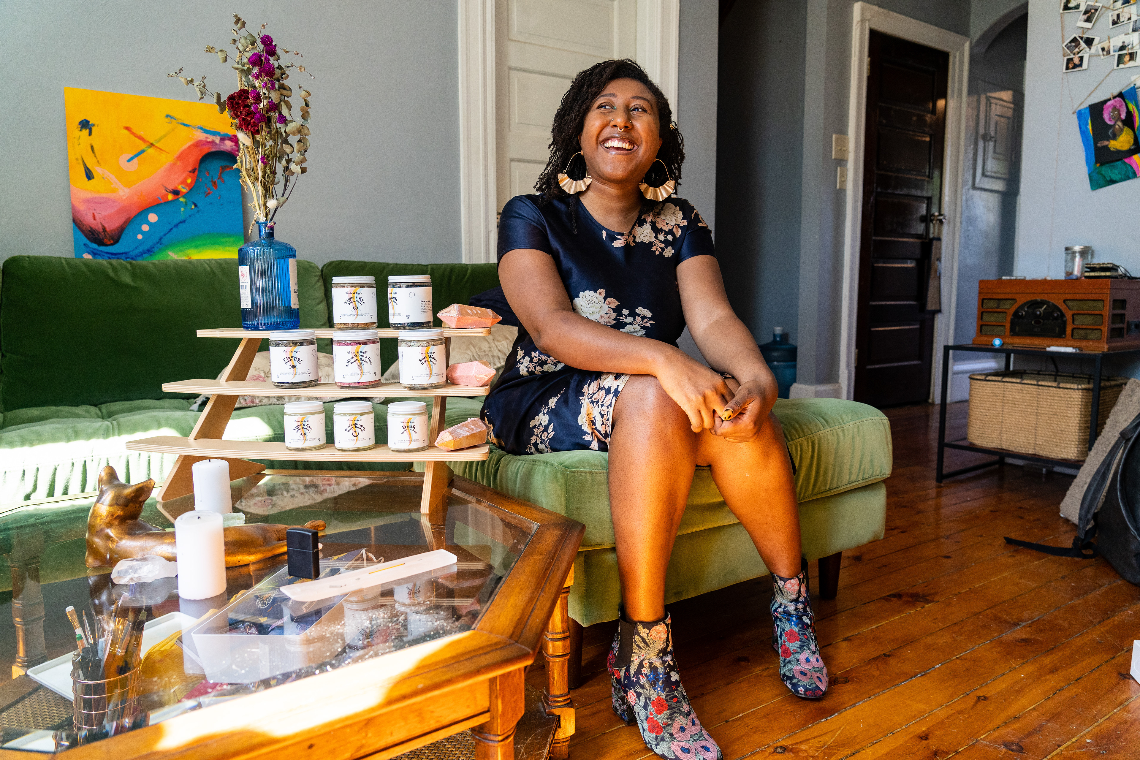 Miko DiHoniesto of Tonic and Sage - 2021 - https://www.pghcitypaper.com/pittsburgh/black-led-community-spotlight-tonic-and-sage/Content?oid=20236790