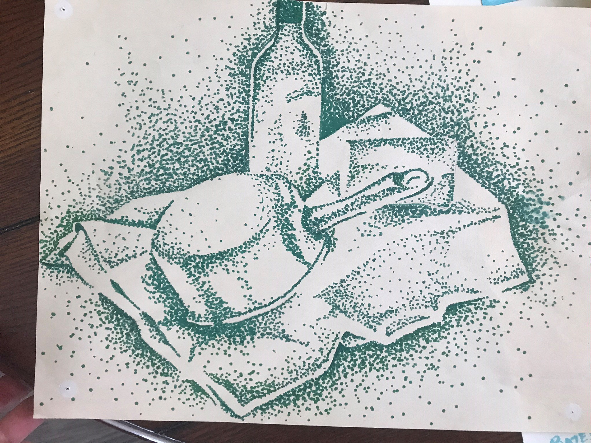 pointalism value study