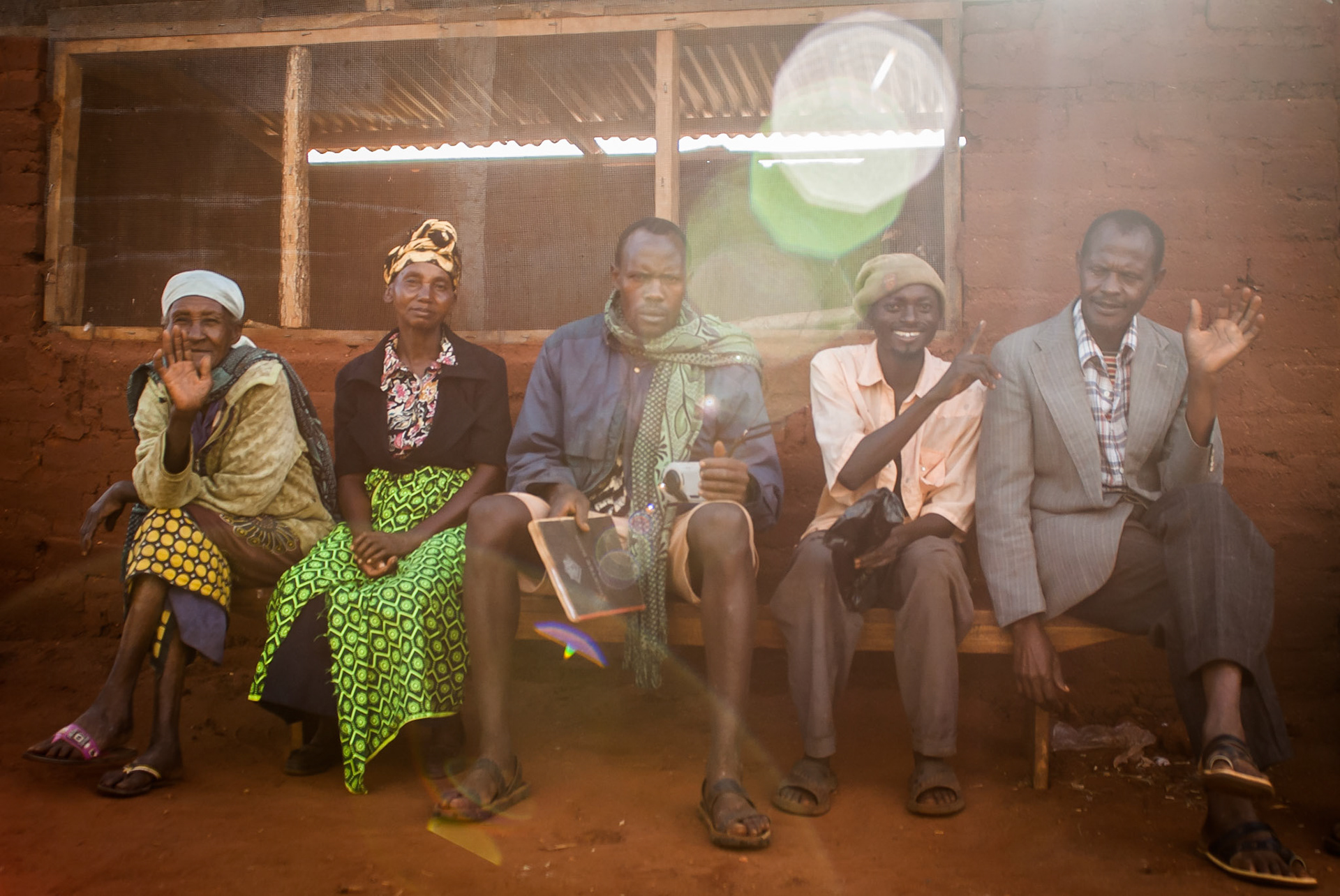 The Community Based Organisation (CBO) in Kasaani. One of the most successful groups in the area. This is my favourite shot of them all together, taken at a good-bye meeting before I left.